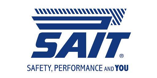 Logo SAIT in blu con lo slogan