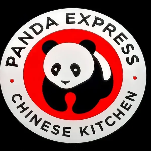 Panda Express Chinese Kitchen logo with a black-and-white panda on a red circle