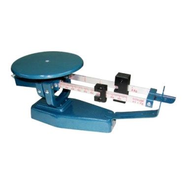 Báscula mecánica con plato plano