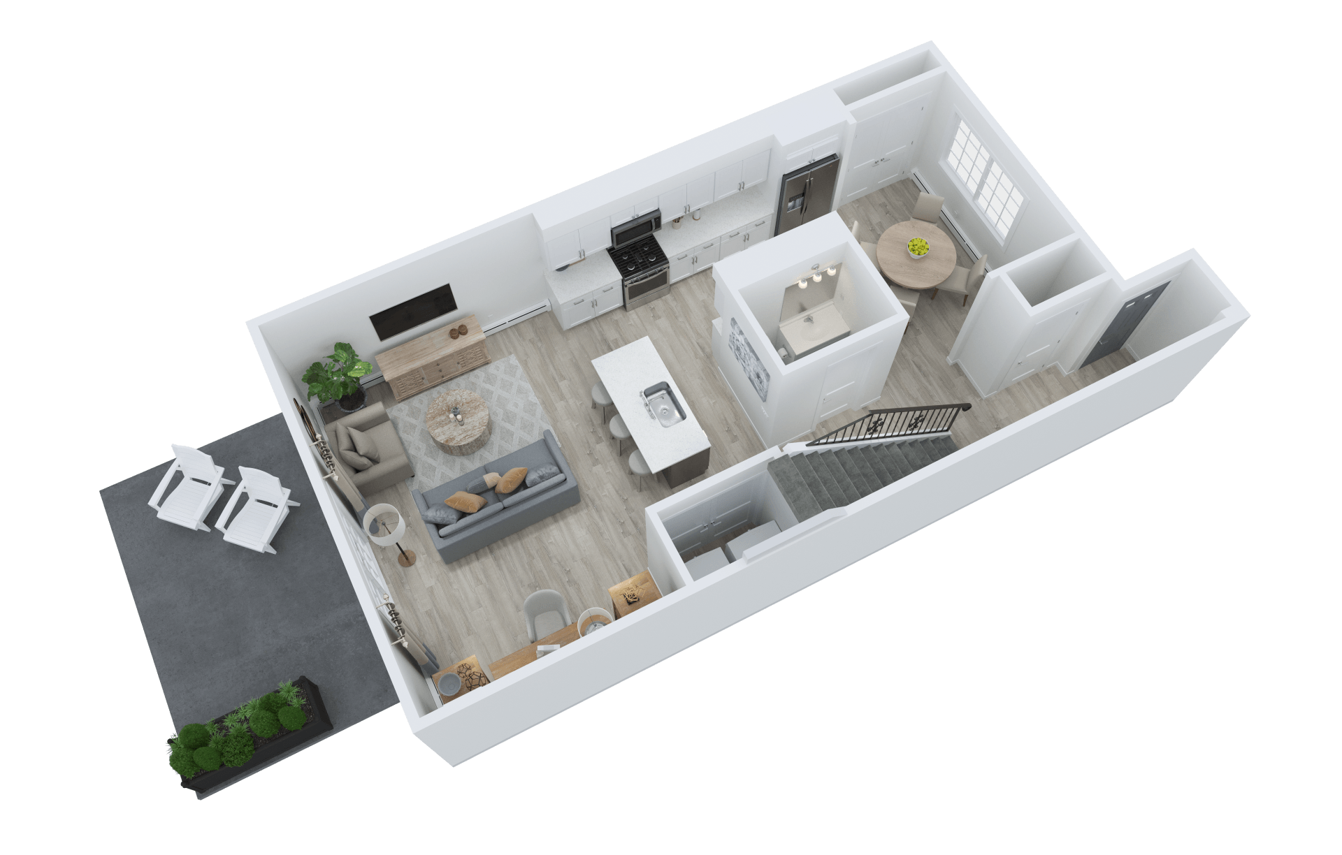3 Bedroom Large Townhouse I Platinum | 1st floor