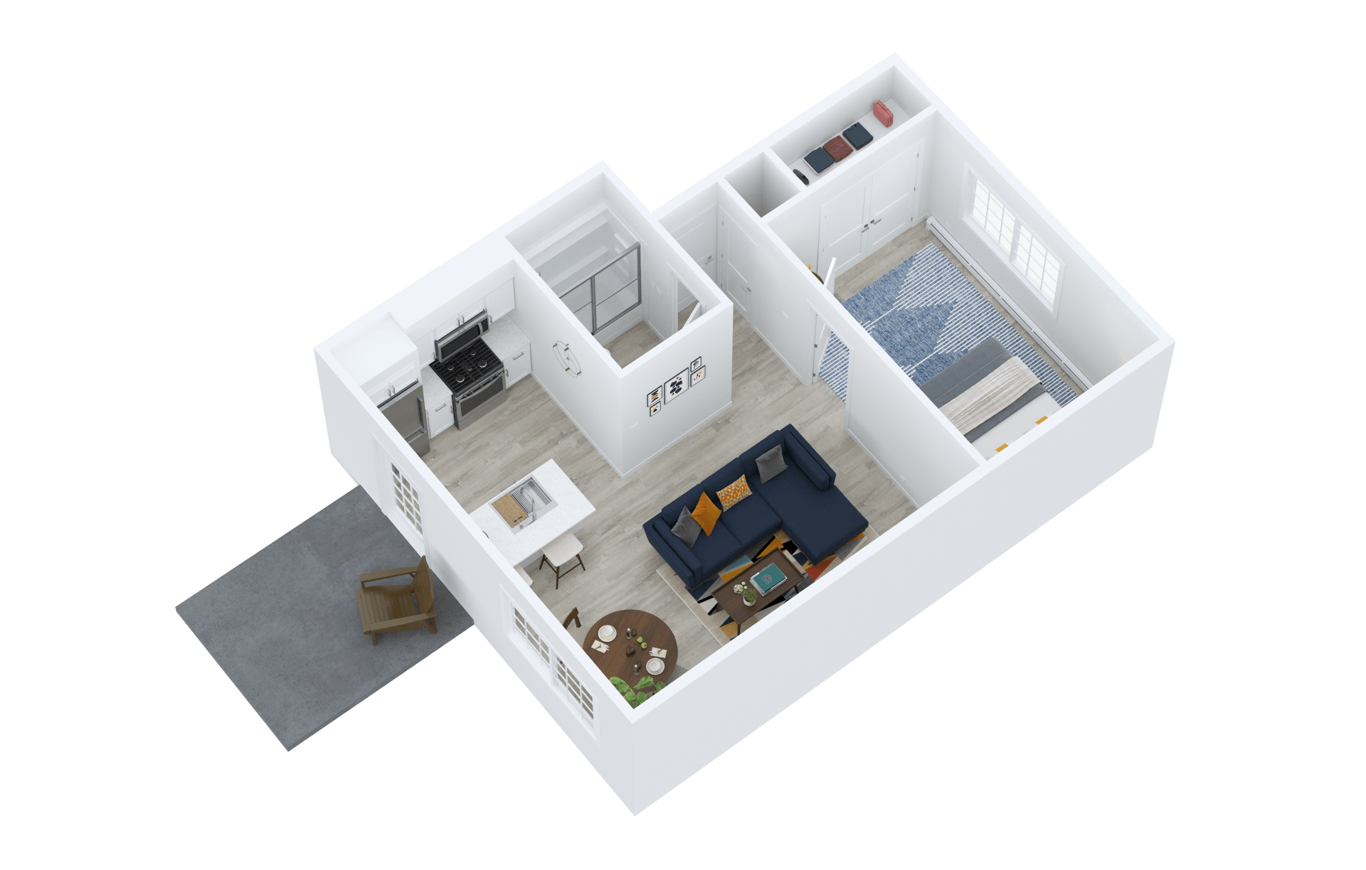 1 Bedroom Small II Platinum