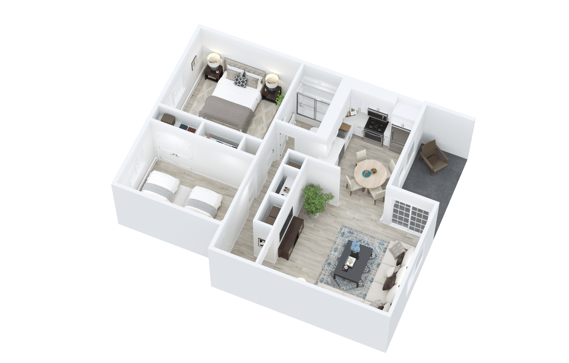 2 Bedroom Medium Platinum