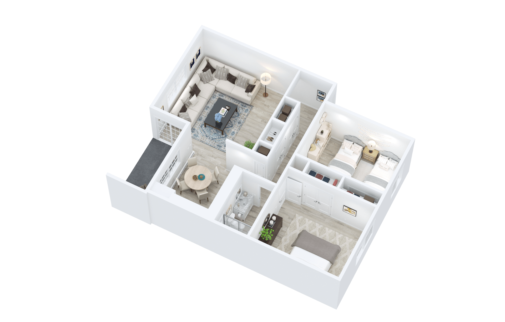 2 Bedroom Medium Platinum