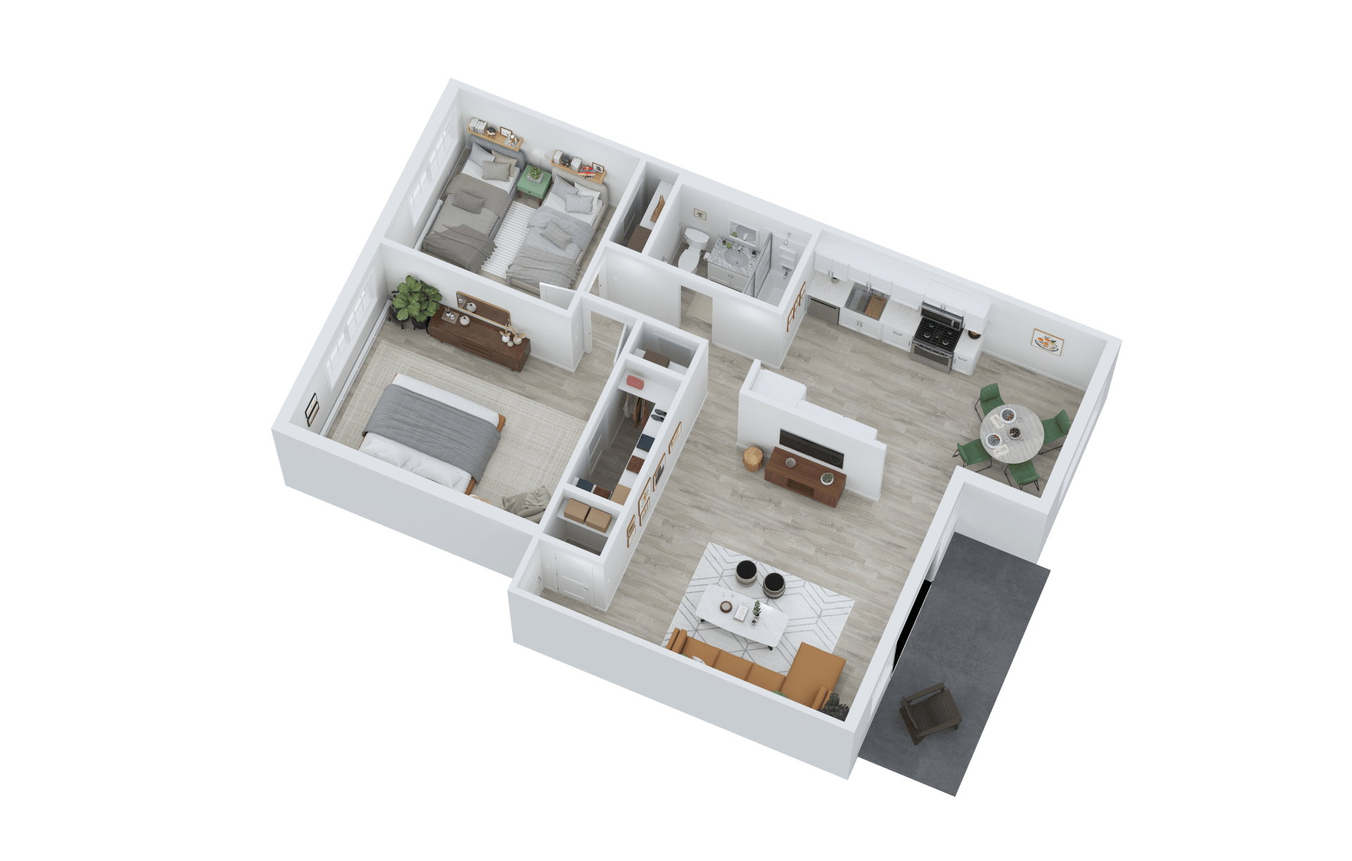 2 Bedroom Platinum