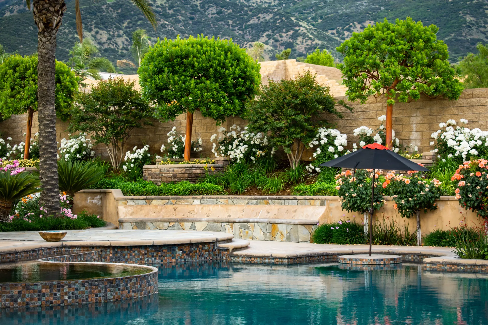 Superior Concrete Construction custom backyard pool deck