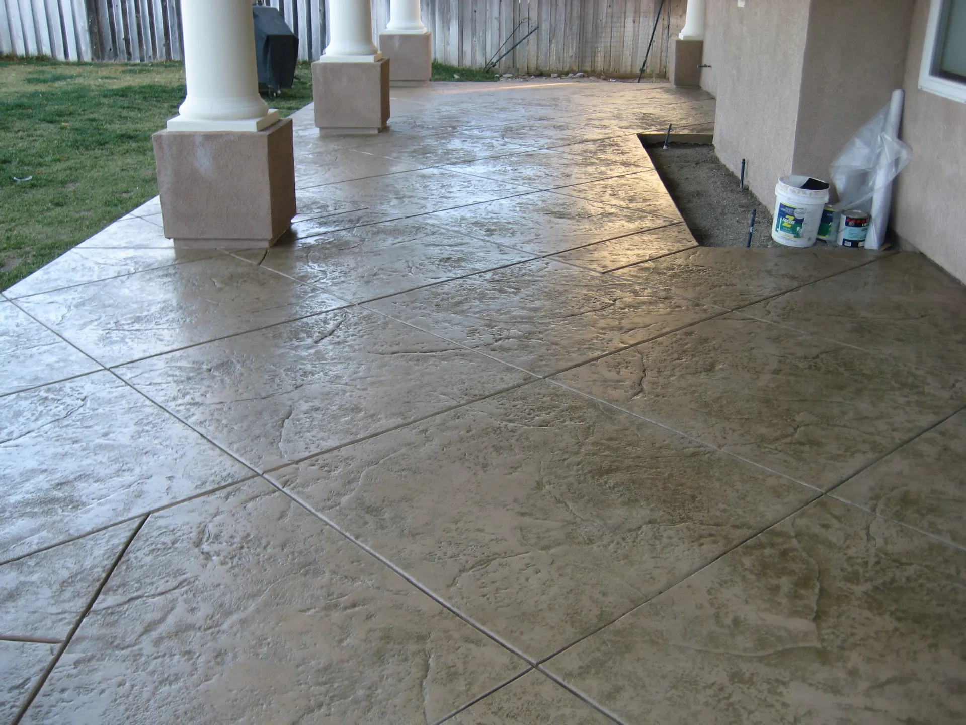 Superior Concrete Construction concrete patio installation in Riverside CA
