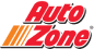 A red and orange logo for auto zone on a white background | Longview Auto Repair LLC