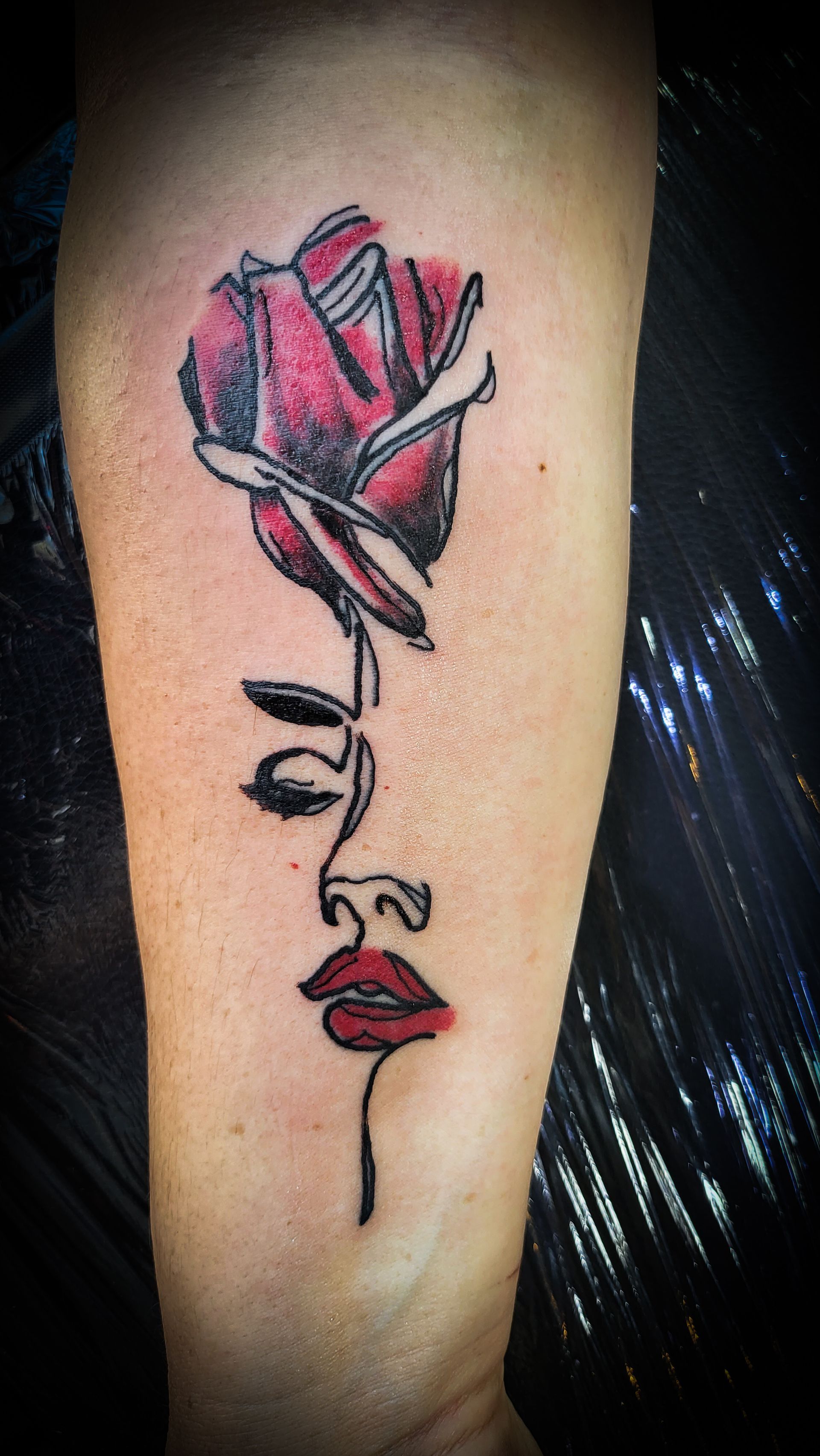 A tattoo by Richard in Fort Worth, TX at The Bearded Moon Tattoo Studio
