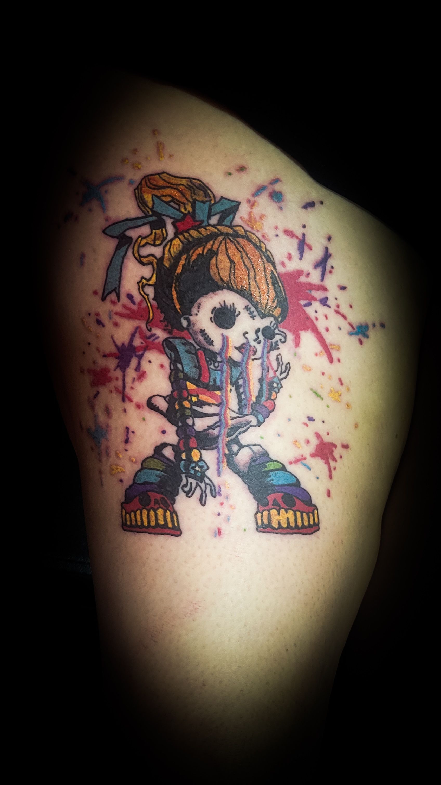 A tattoo by Richard in Fort Worth, TX at The Bearded Moon Tattoo Studio