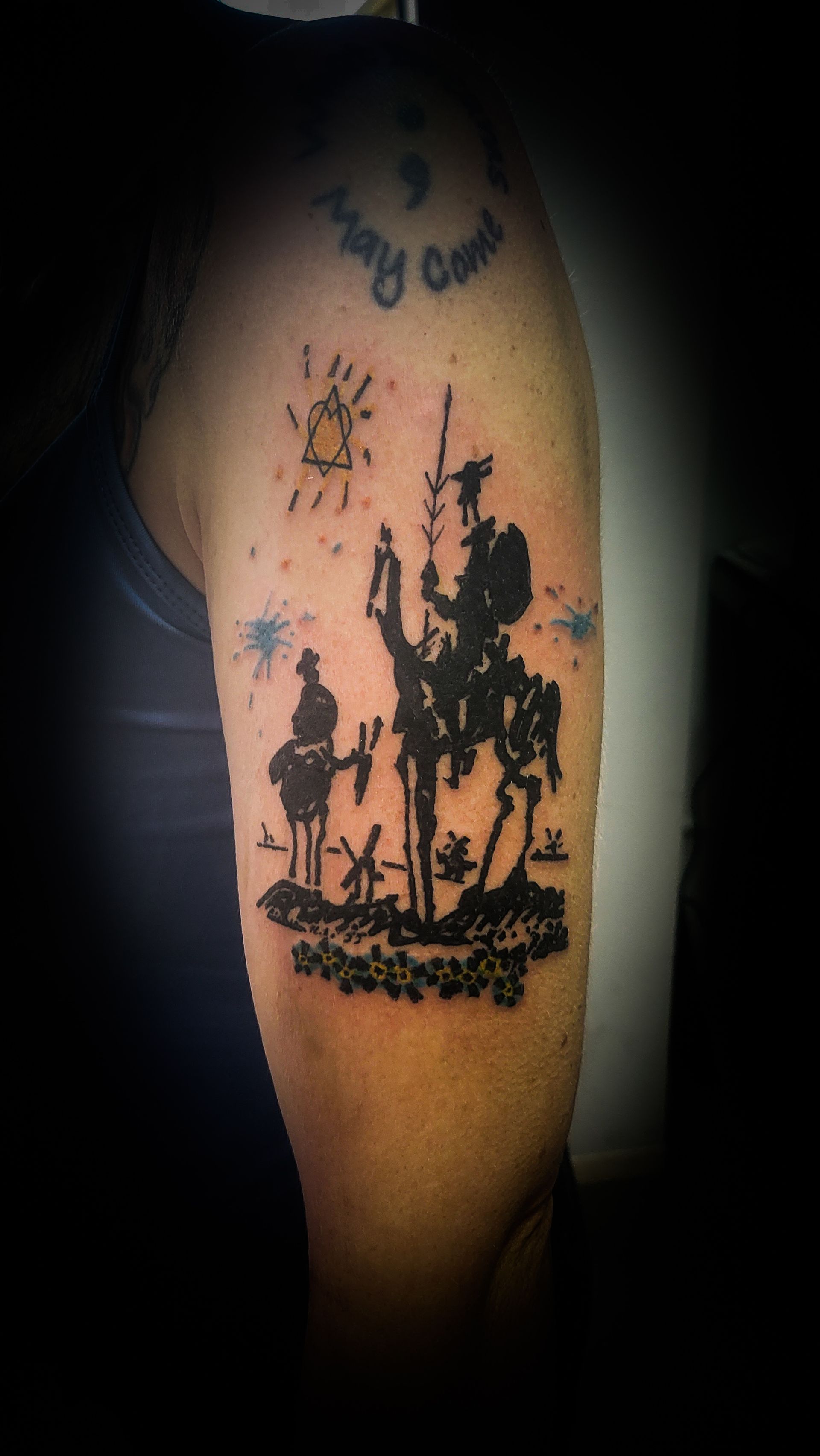 A tattoo by Richard in Fort Worth, TX at The Bearded Moon Tattoo Studio