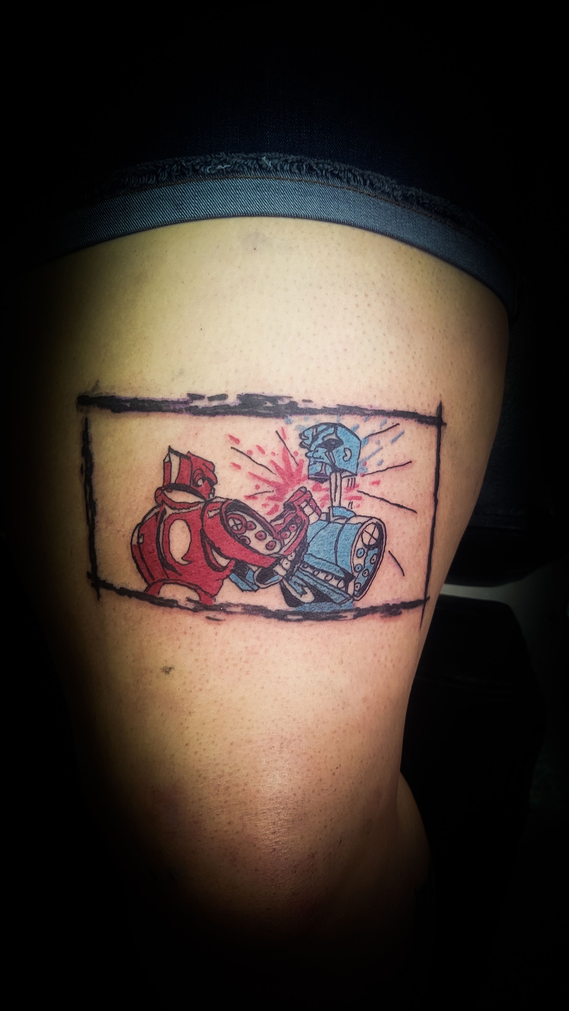 A tattoo by Richard in Fort Worth, TX at The Bearded Moon Tattoo Studio