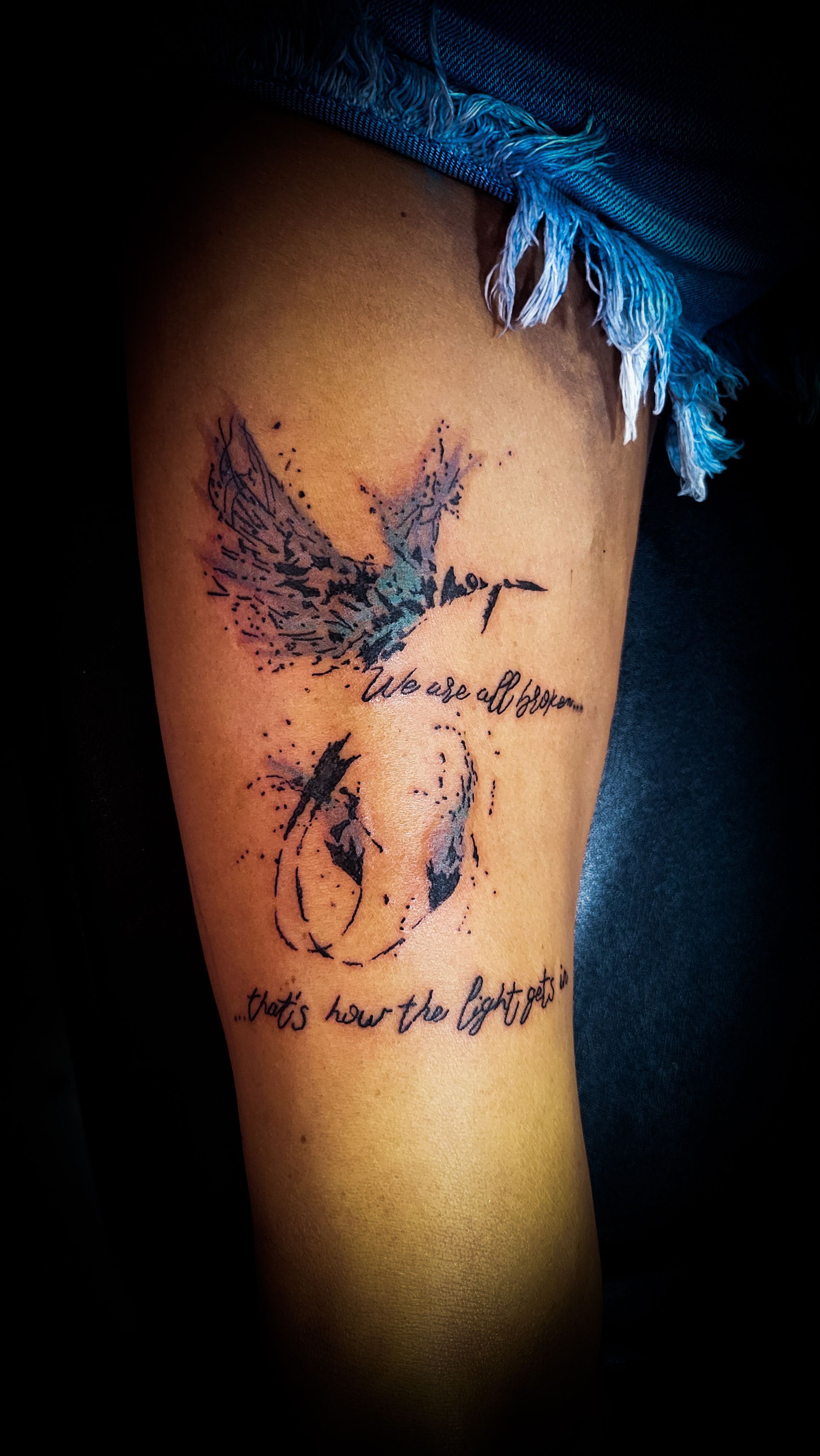 A tattoo by Richard in Fort Worth, TX at The Bearded Moon Tattoo Studio