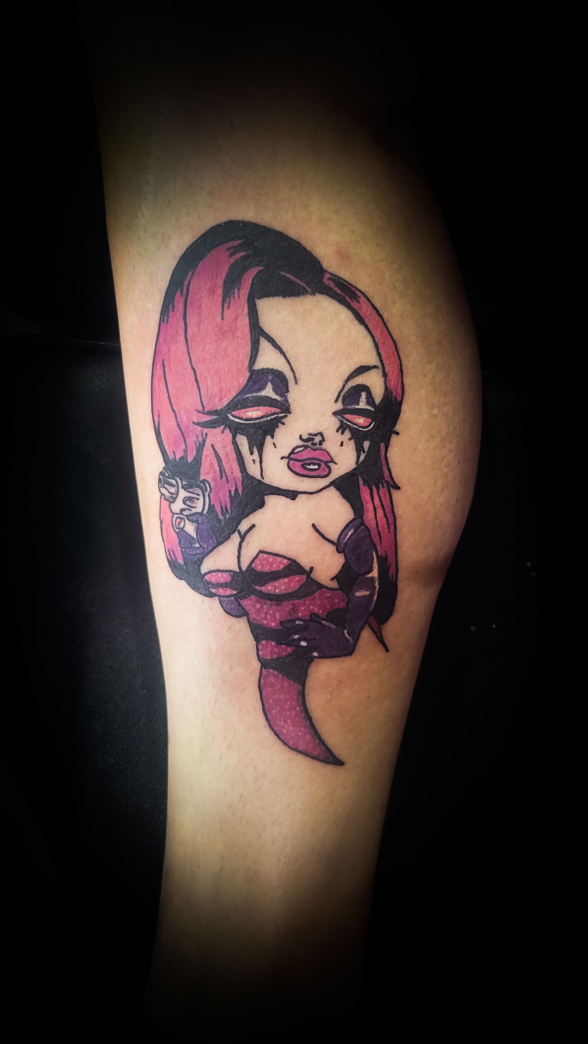 A tattoo by Richard in Fort Worth, TX at The Bearded Moon Tattoo Studio