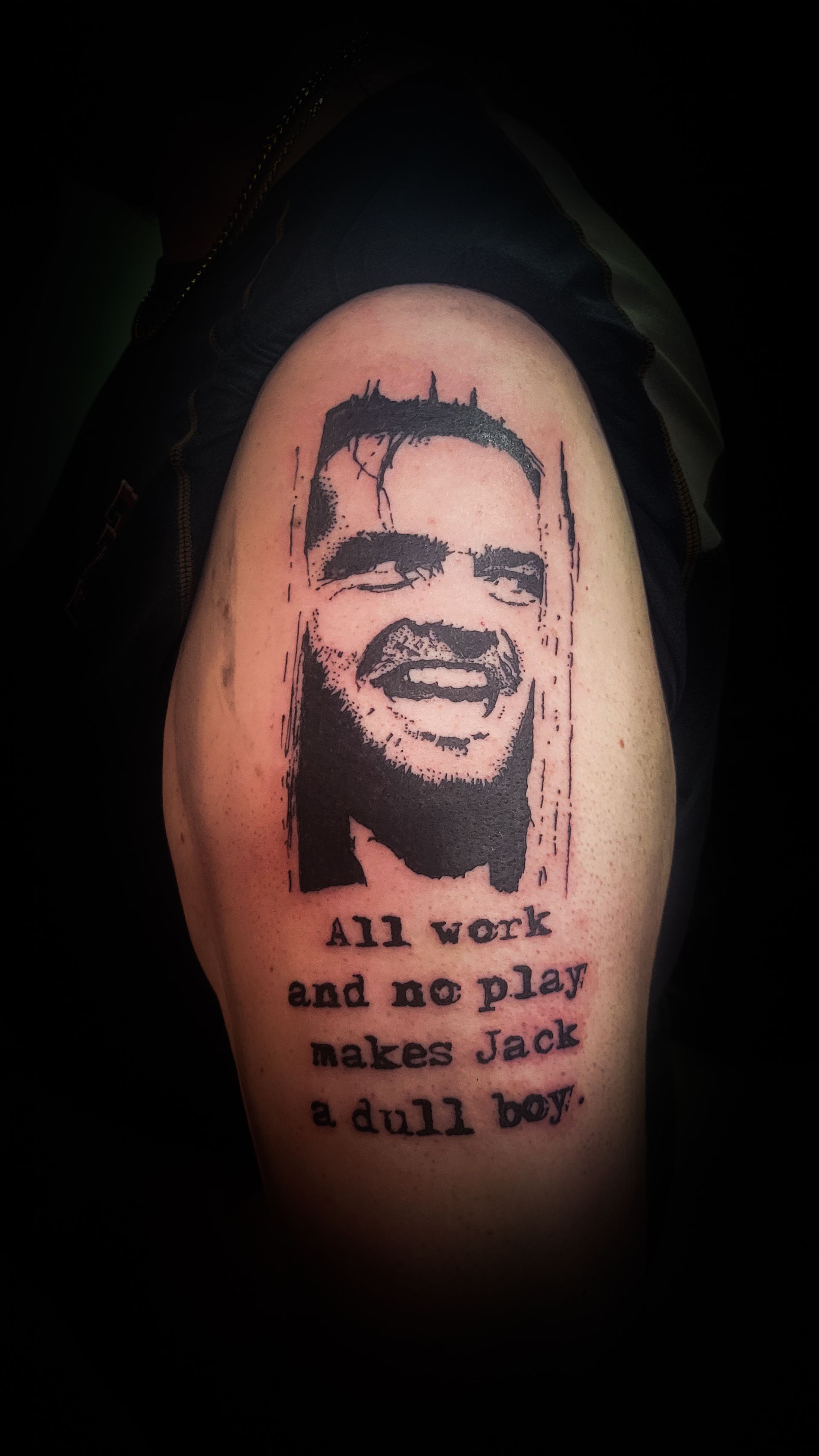 A tattoo by Richard in Fort Worth, TX at The Bearded Moon Tattoo Studio