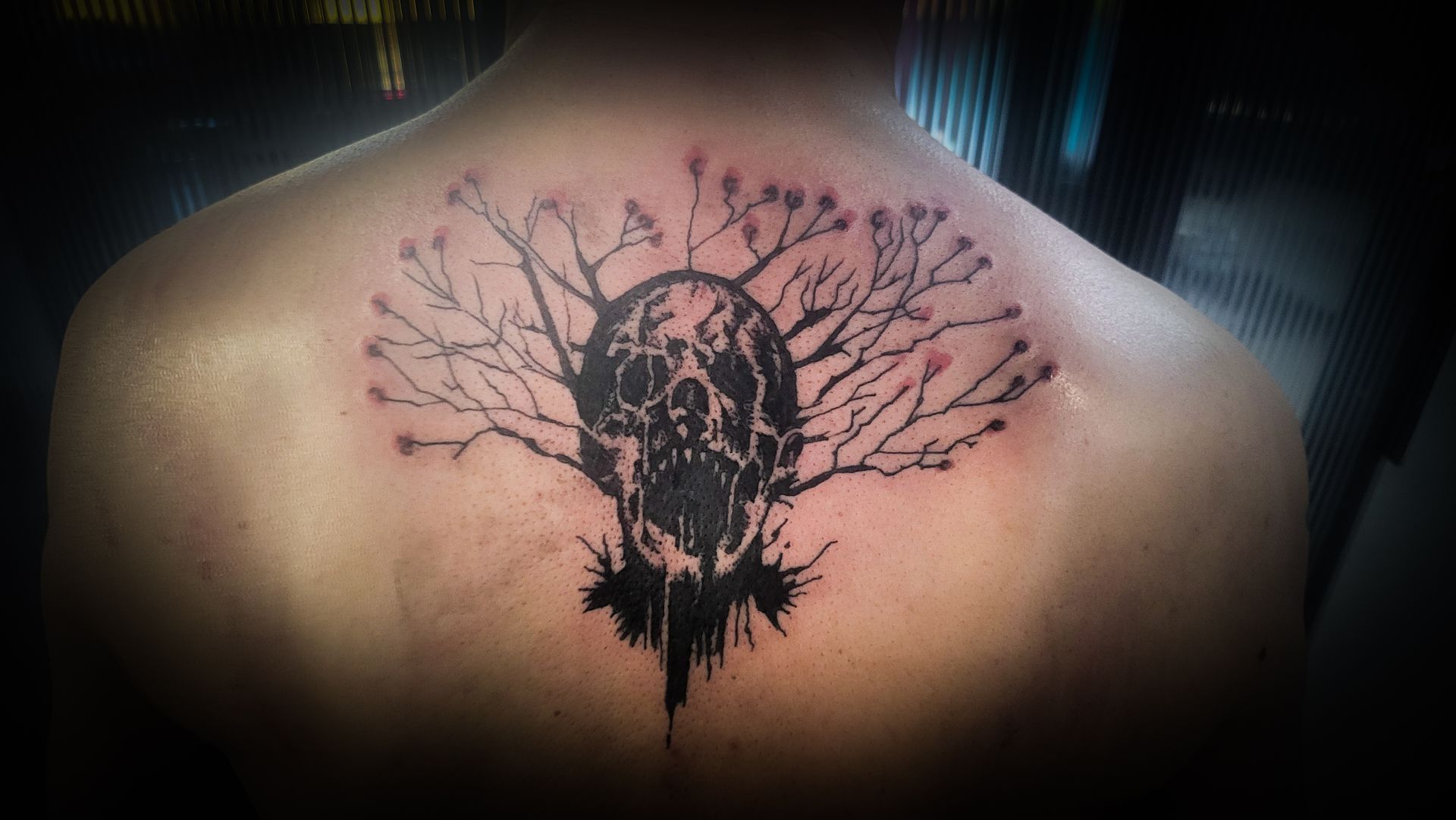 A tattoo by Richard in Fort Worth, TX at The Bearded Moon Tattoo Studio