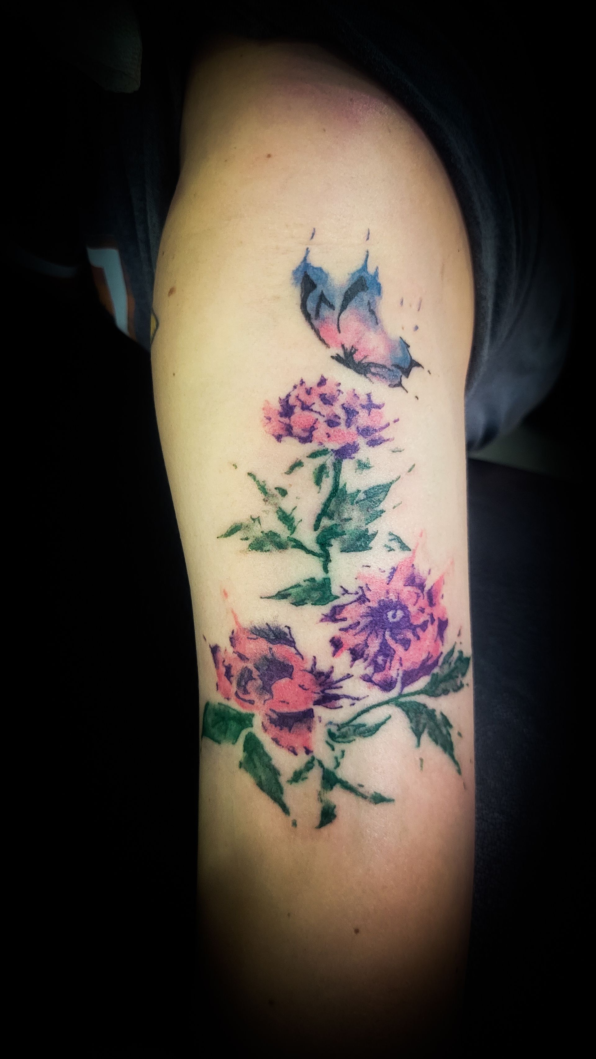 A tattoo by Richard in Fort Worth, TX at The Bearded Moon Tattoo Studio