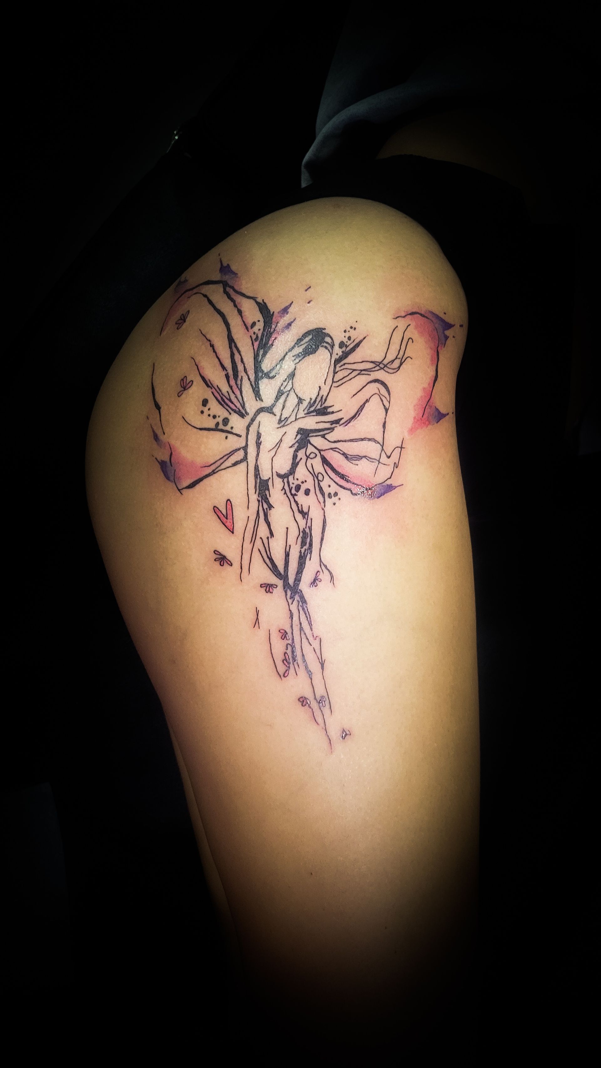 A tattoo by Richard in Fort Worth, TX at The Bearded Moon Tattoo Studio