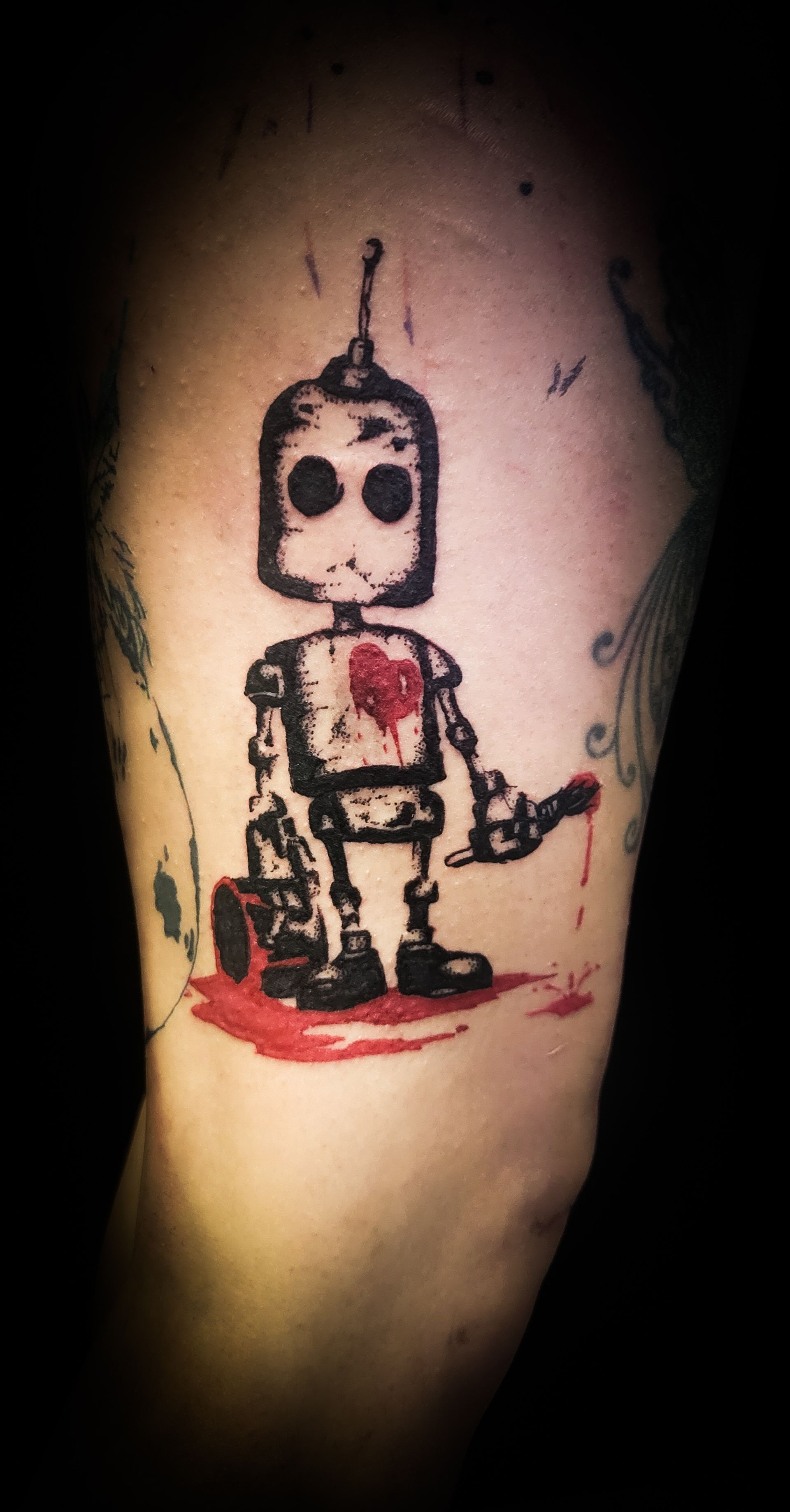 A tattoo by Richard in Fort Worth, TX at The Bearded Moon Tattoo Studio