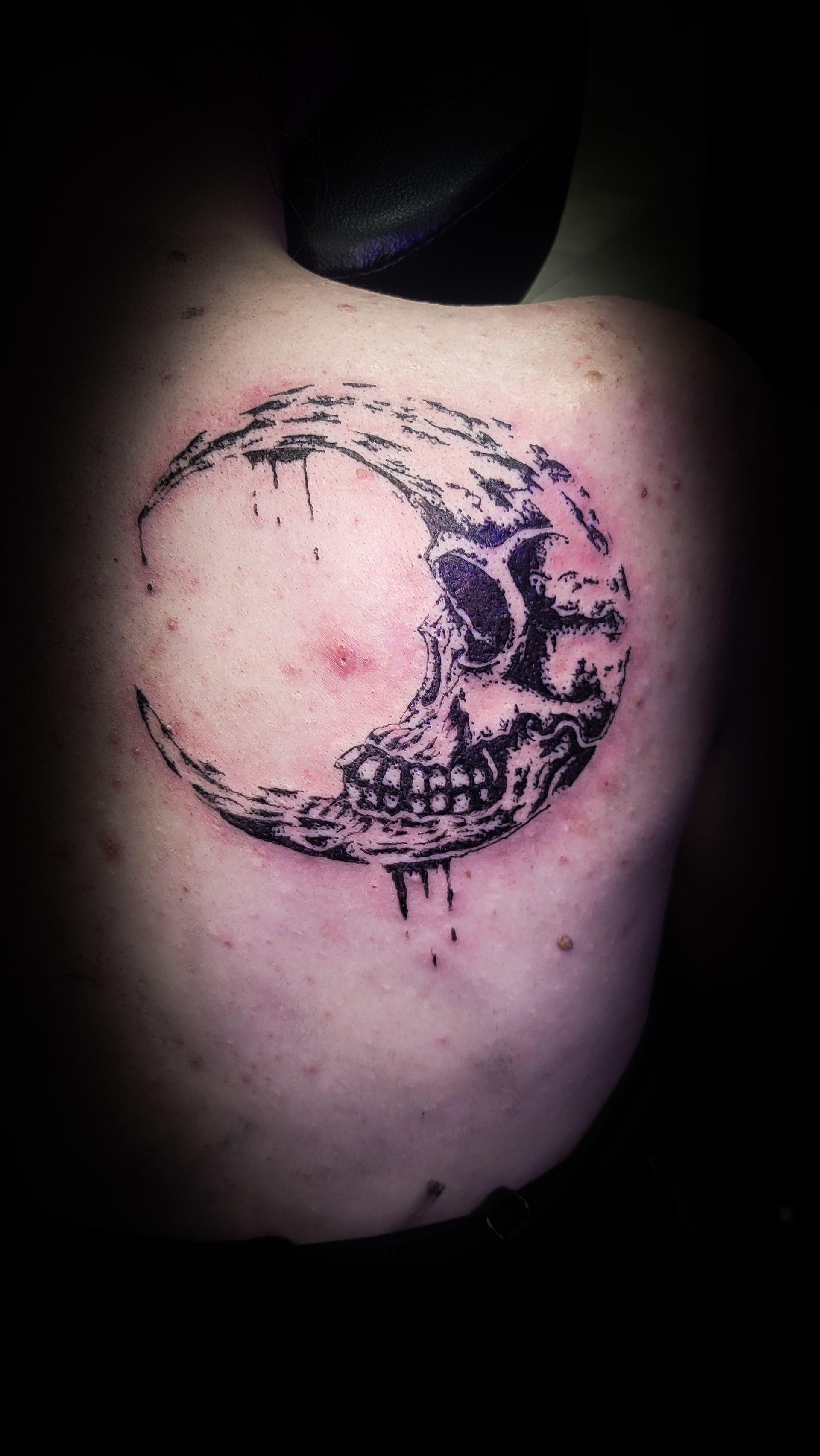 A tattoo by Richard in Fort Worth, TX at The Bearded Moon Tattoo Studio