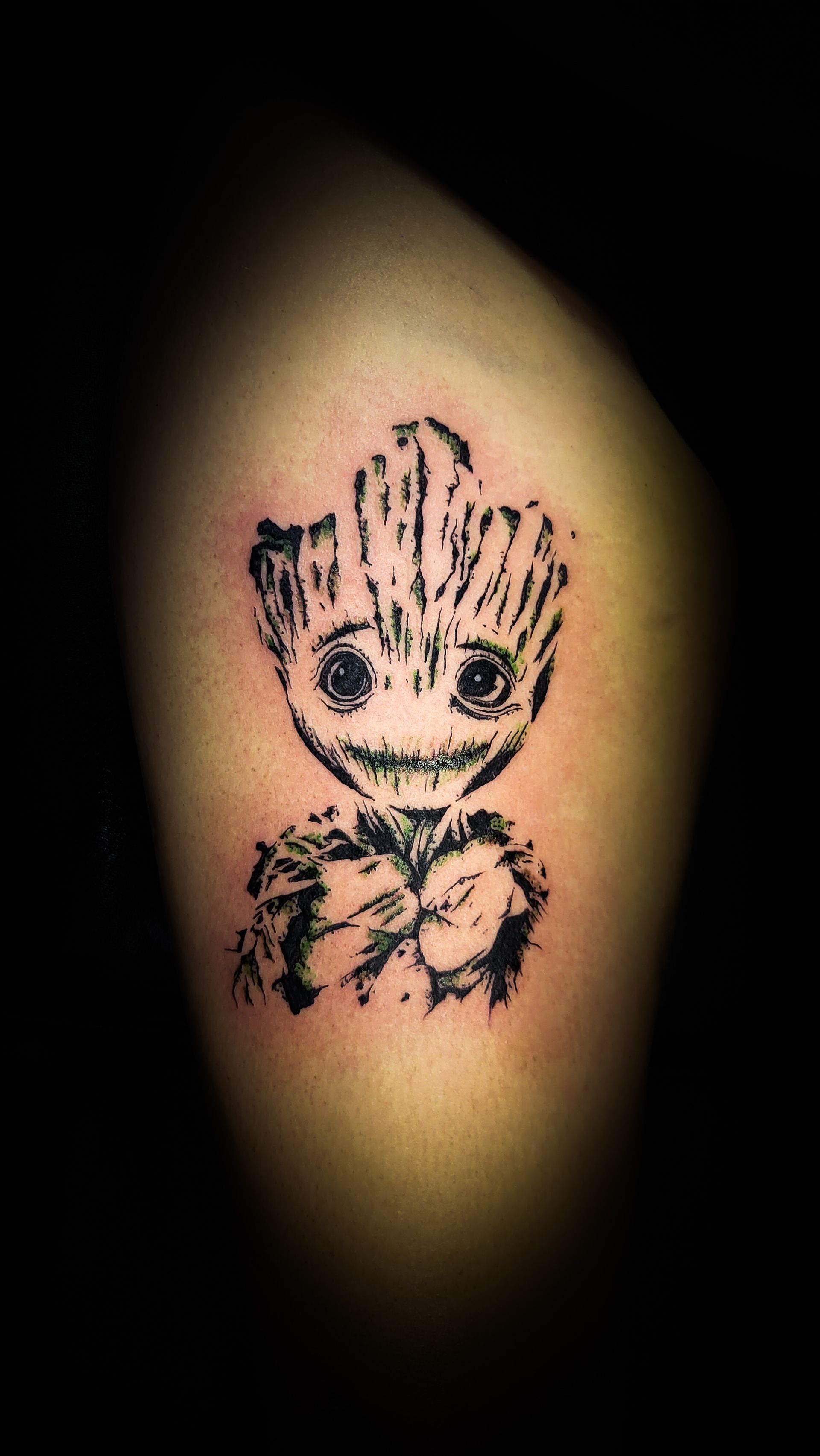 A tattoo by Richard in Fort Worth, TX at The Bearded Moon Tattoo Studio