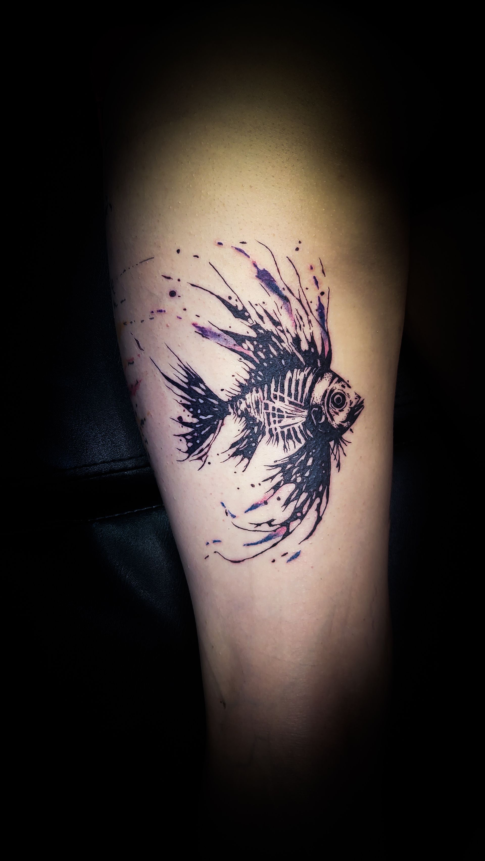 A tattoo by Richard in Fort Worth, TX at The Bearded Moon Tattoo Studio