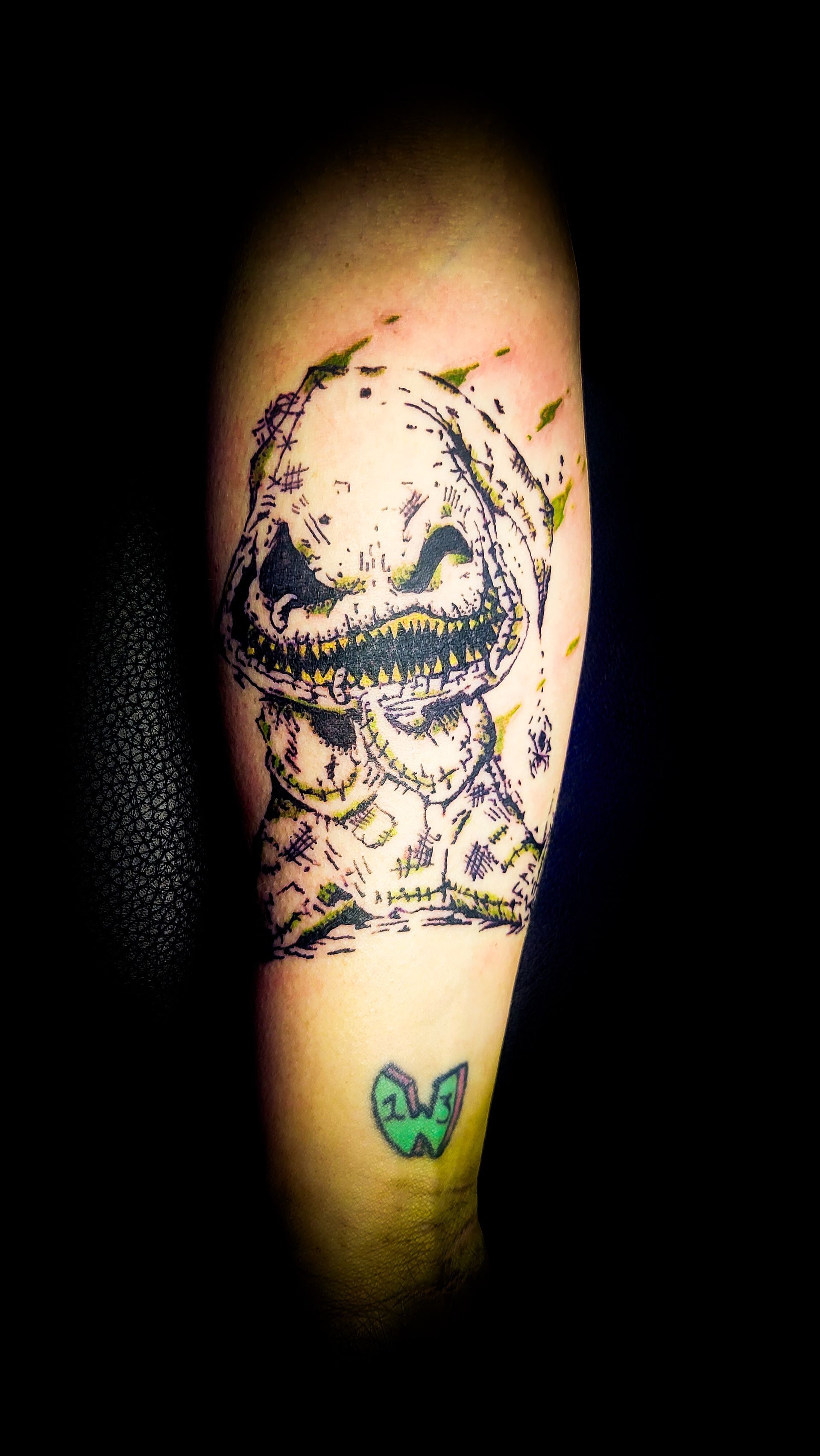A tattoo by Richard in Fort Worth, TX at The Bearded Moon Tattoo Studio