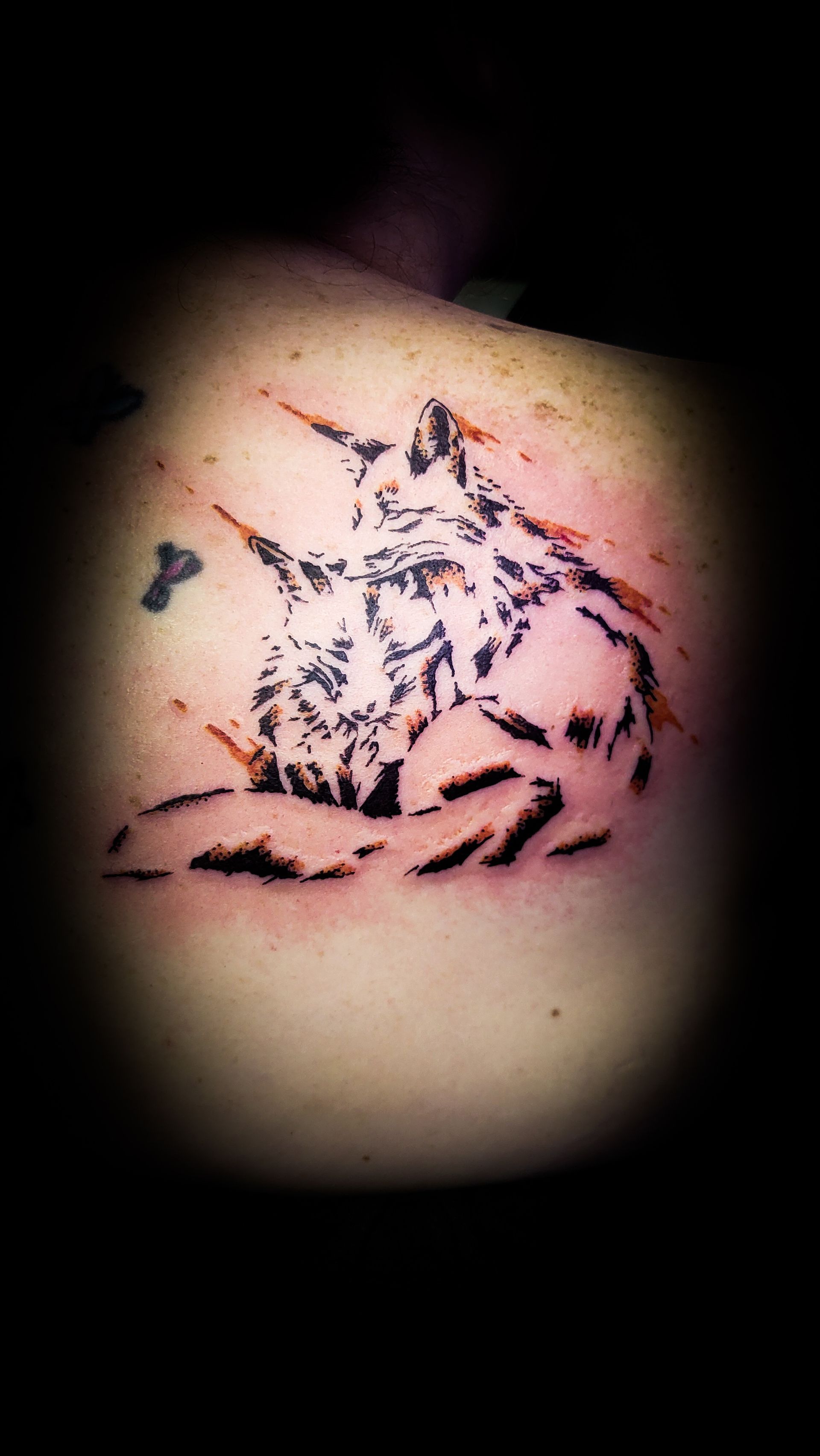A tattoo by Richard in Fort Worth, TX at The Bearded Moon Tattoo Studio
