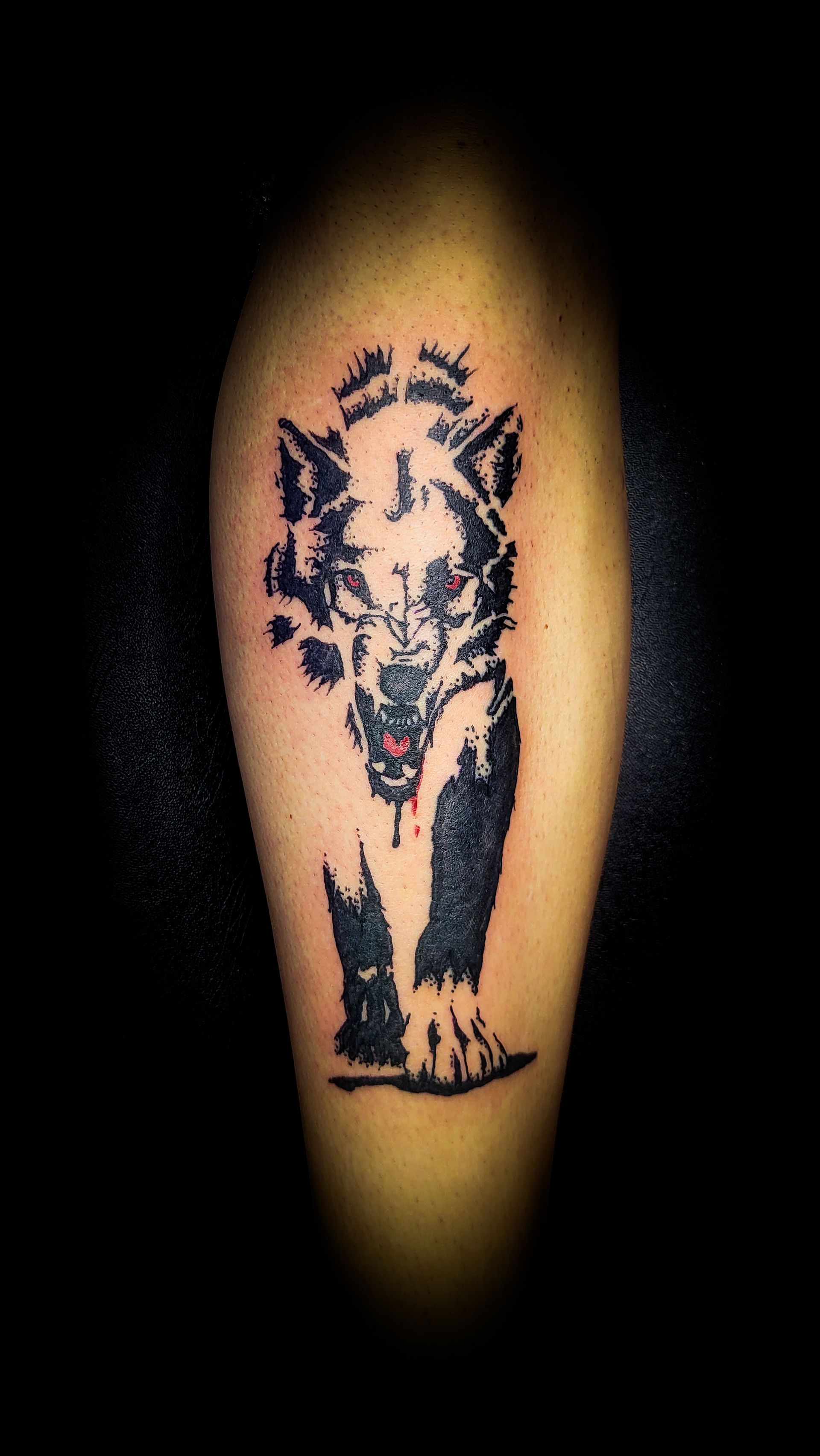 A tattoo by Richard in Fort Worth, TX at The Bearded Moon Tattoo Studio