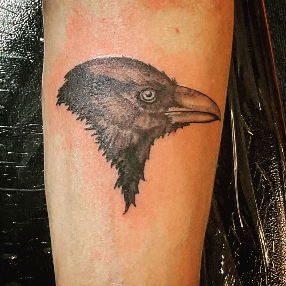 A tattoo by Brandon in Fort Worth, TX at The Bearded Moon Tattoo Studio