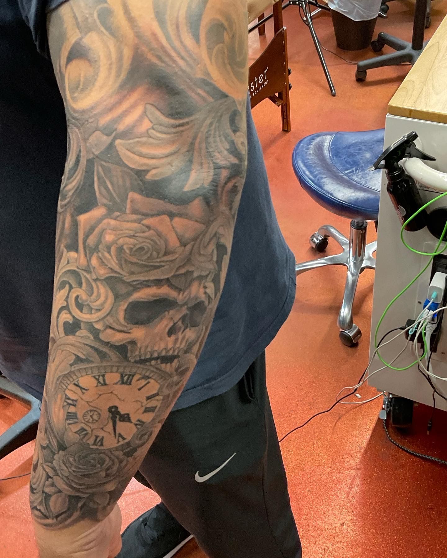 A tattoo by Brandon in Fort Worth, TX at The Bearded Moon Tattoo Studio