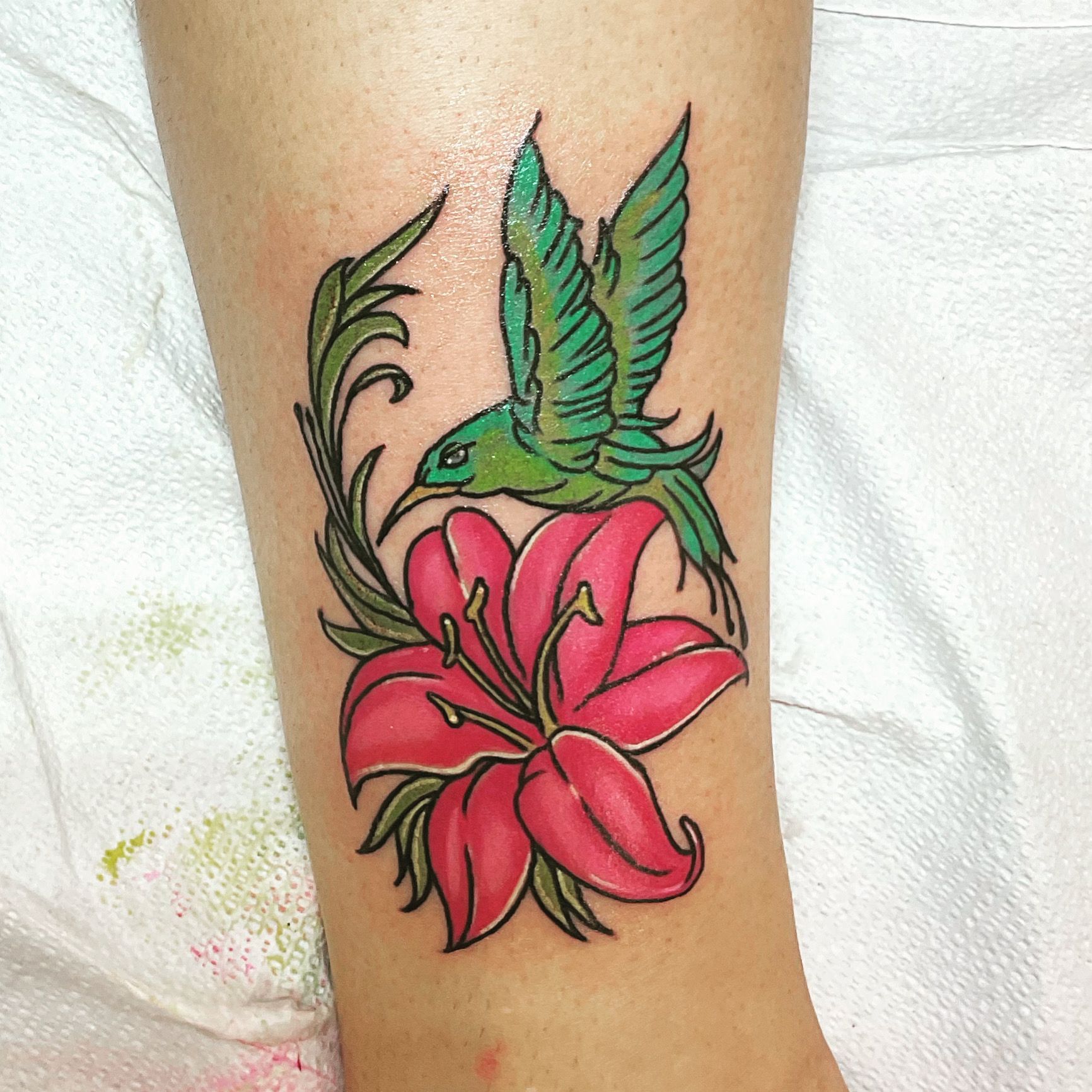 A tattoo by Brandon in Fort Worth, TX at The Bearded Moon Tattoo Studio