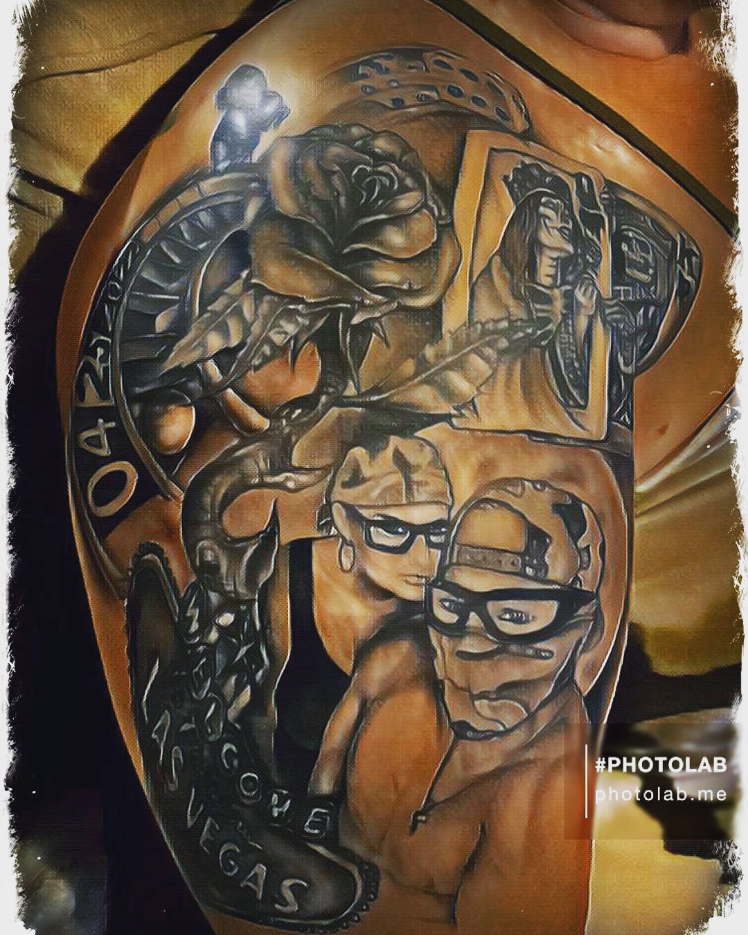 A tattoo by Brandon in Fort Worth, TX at The Bearded Moon Tattoo Studio