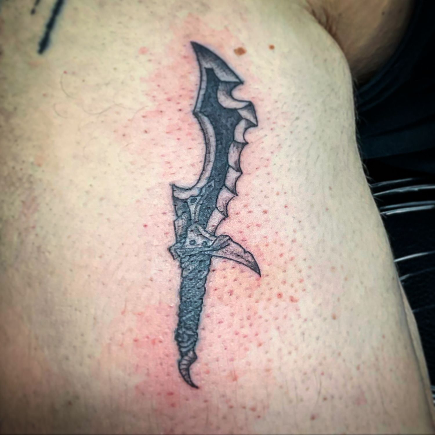 A tattoo by Brandon in Fort Worth, TX at The Bearded Moon Tattoo Studio