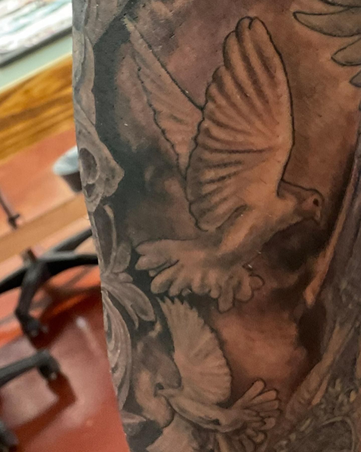 A tattoo by Brandon in Fort Worth, TX at The Bearded Moon Tattoo Studio