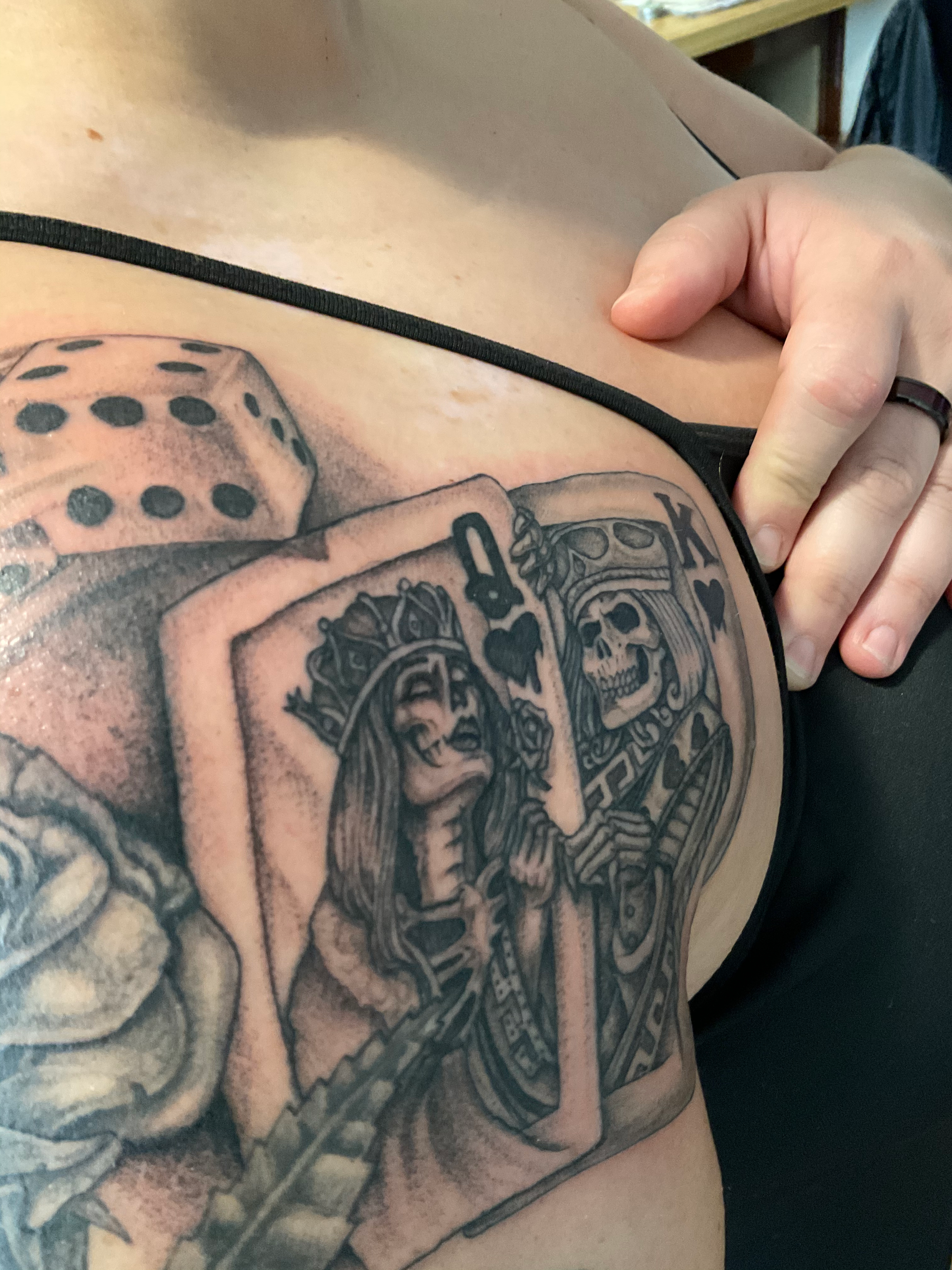 A tattoo by Brandon in Fort Worth, TX at The Bearded Moon Tattoo Studio