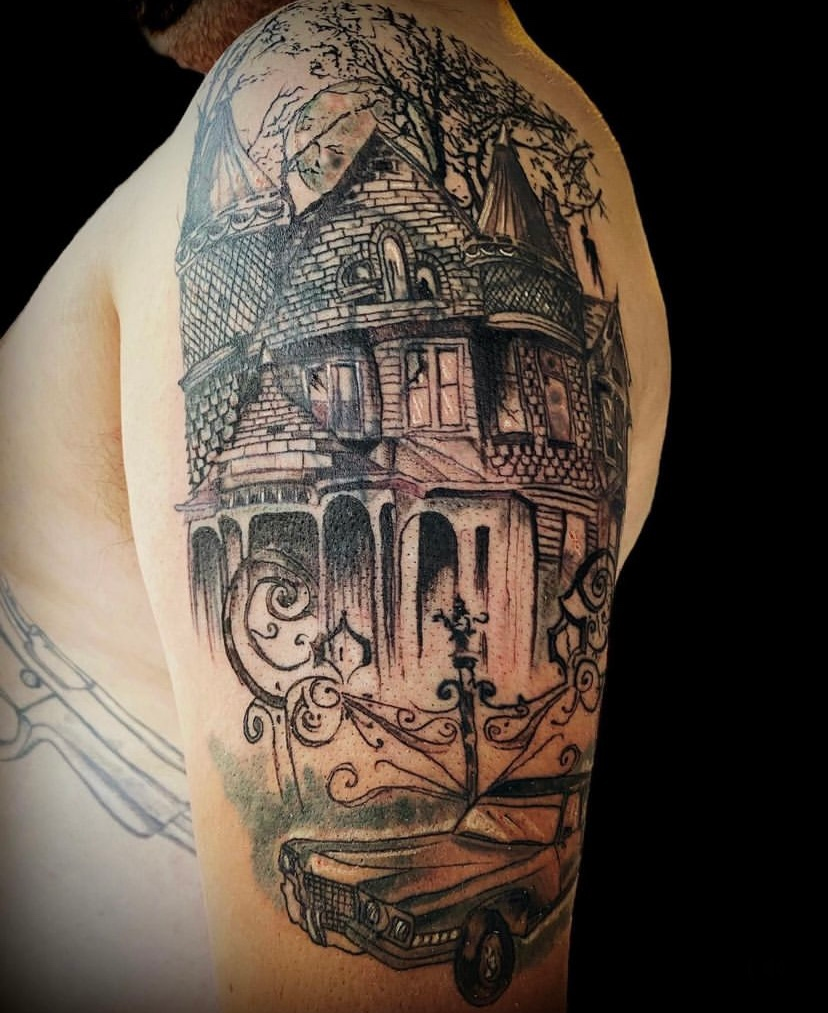 A tattoo by Hannah in Fort Worth, TX at The Bearded Moon Tattoo Studio