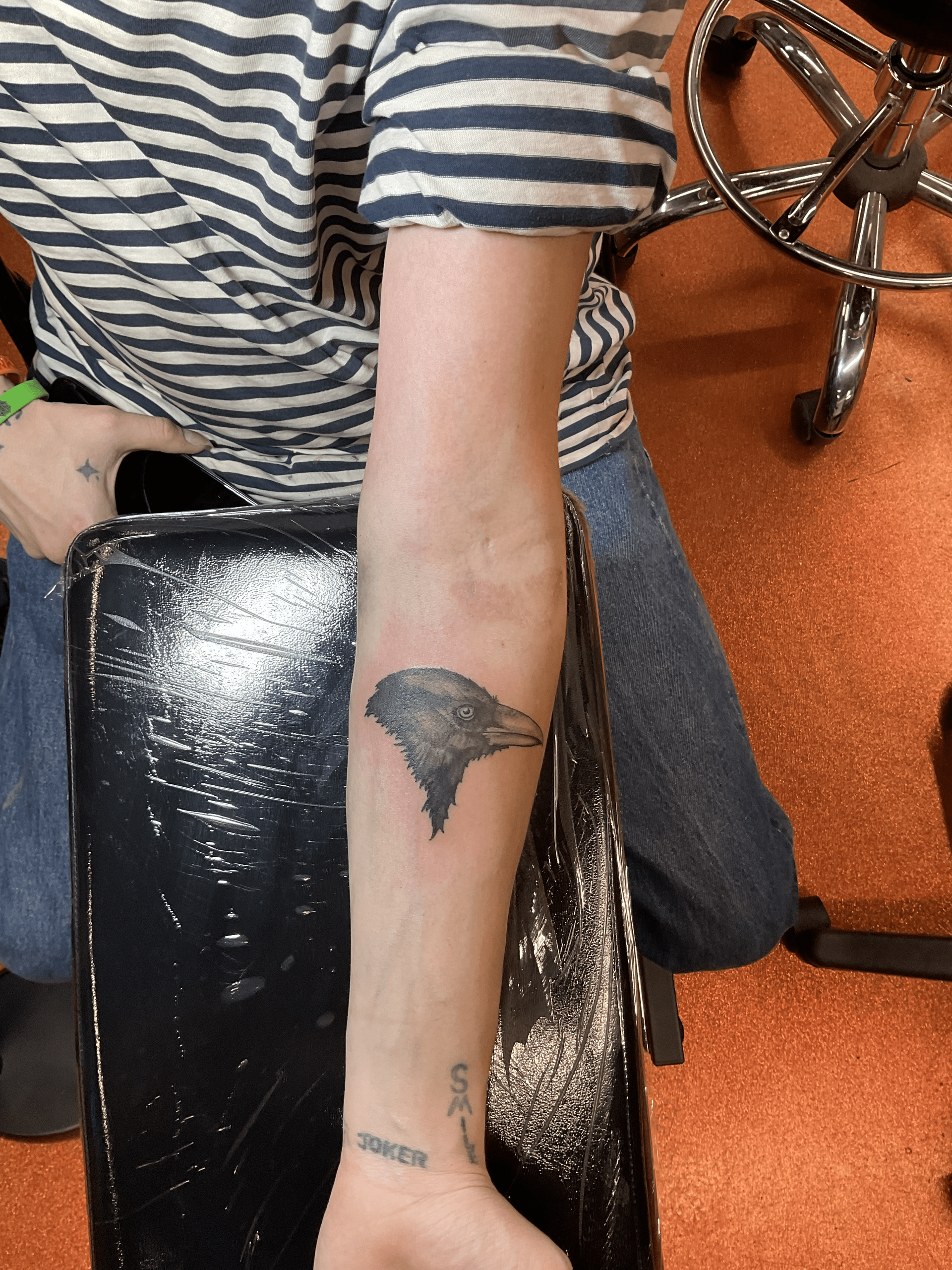 A tattoo by Brandon in Fort Worth, TX at The Bearded Moon Tattoo Studio