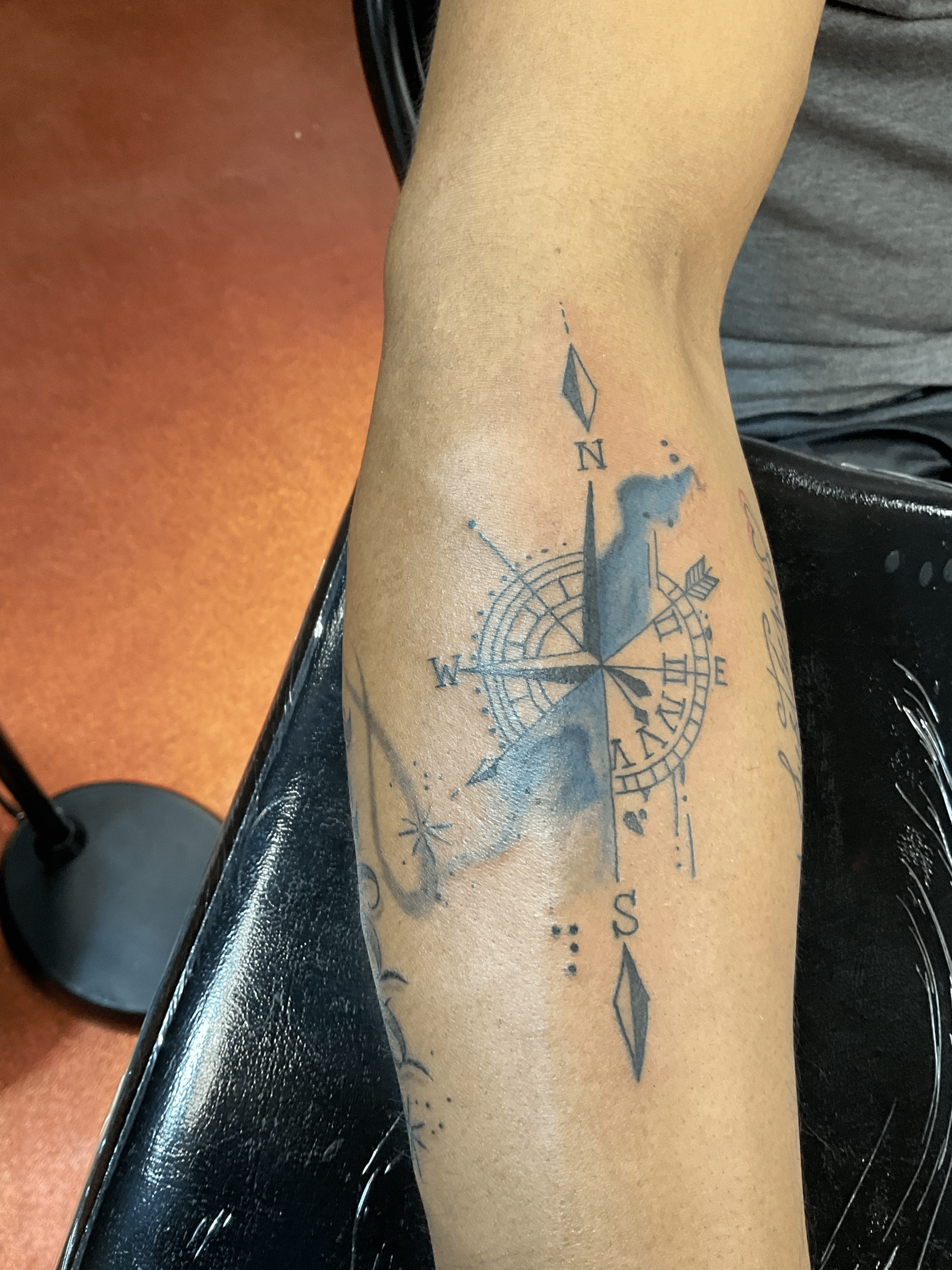 A tattoo by Brandon in Fort Worth, TX at The Bearded Moon Tattoo Studio