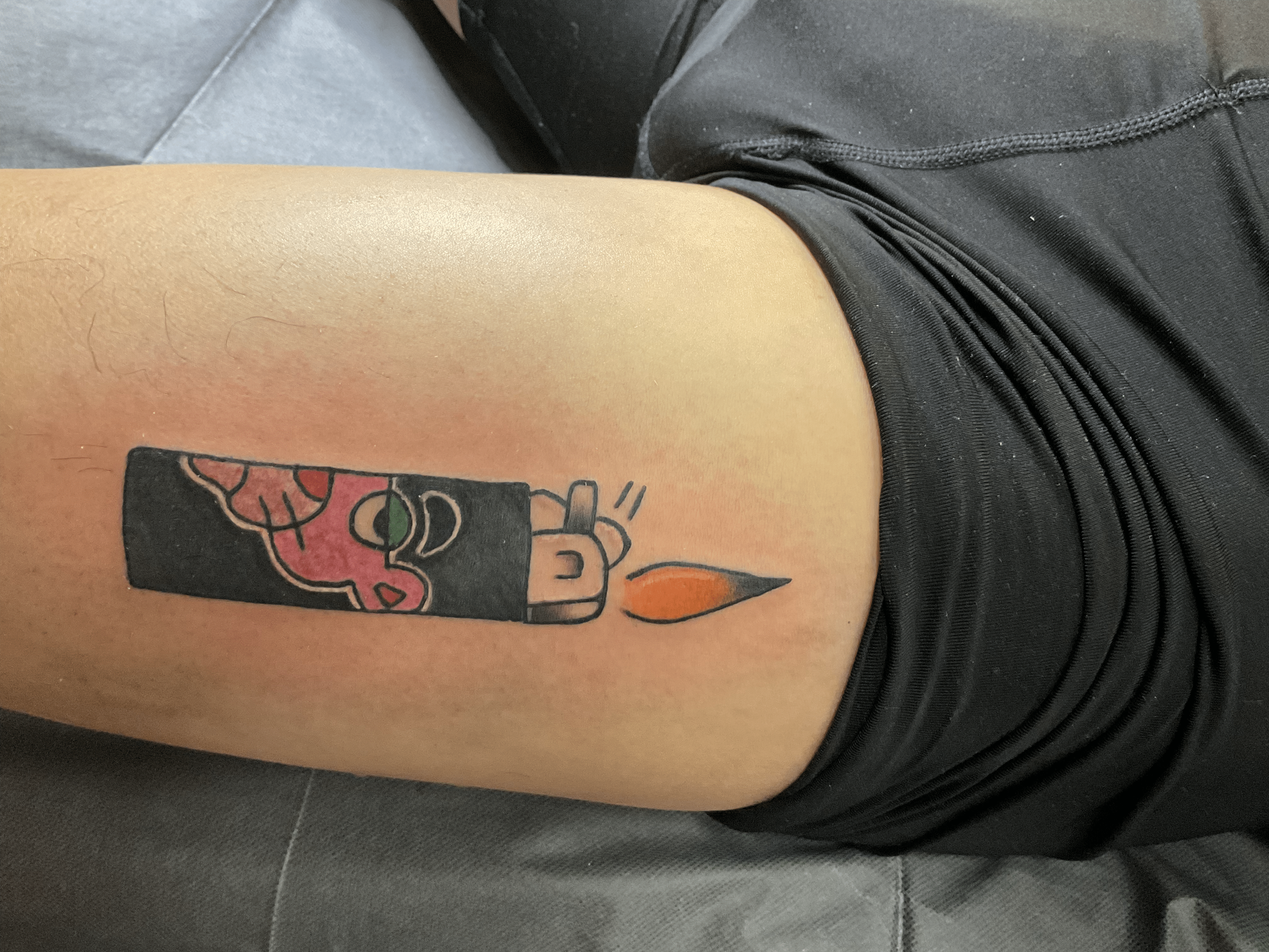 A tattoo by Brandon in Fort Worth, TX at The Bearded Moon Tattoo Studio