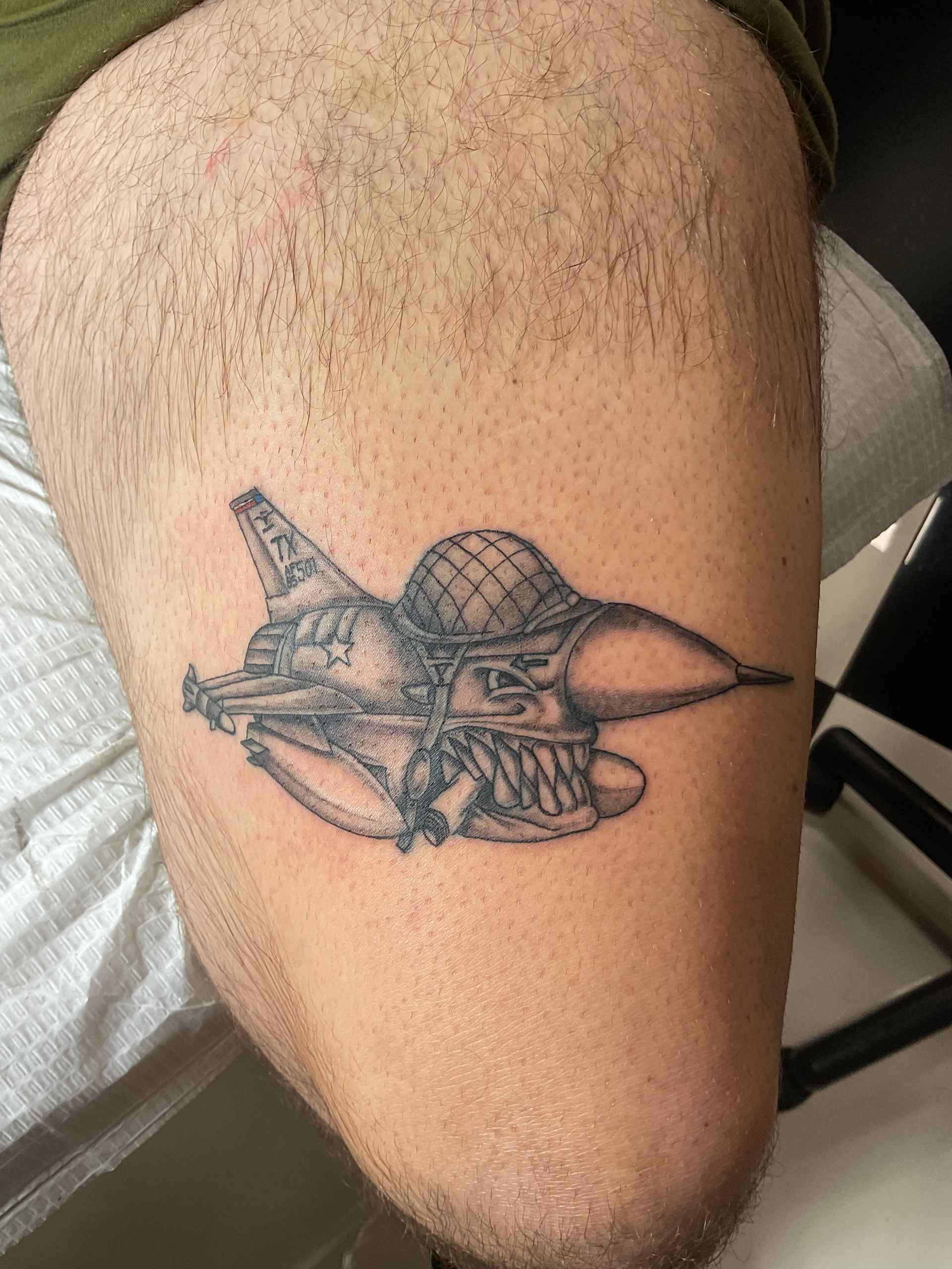 A tattoo by Brandon in Fort Worth, TX at The Bearded Moon Tattoo Studio