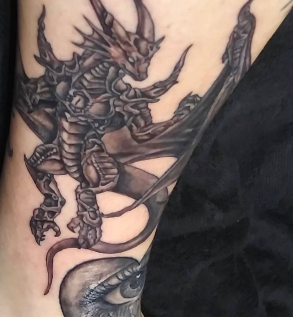 A tattoo by Brandon in Fort Worth, TX at The Bearded Moon Tattoo Studio