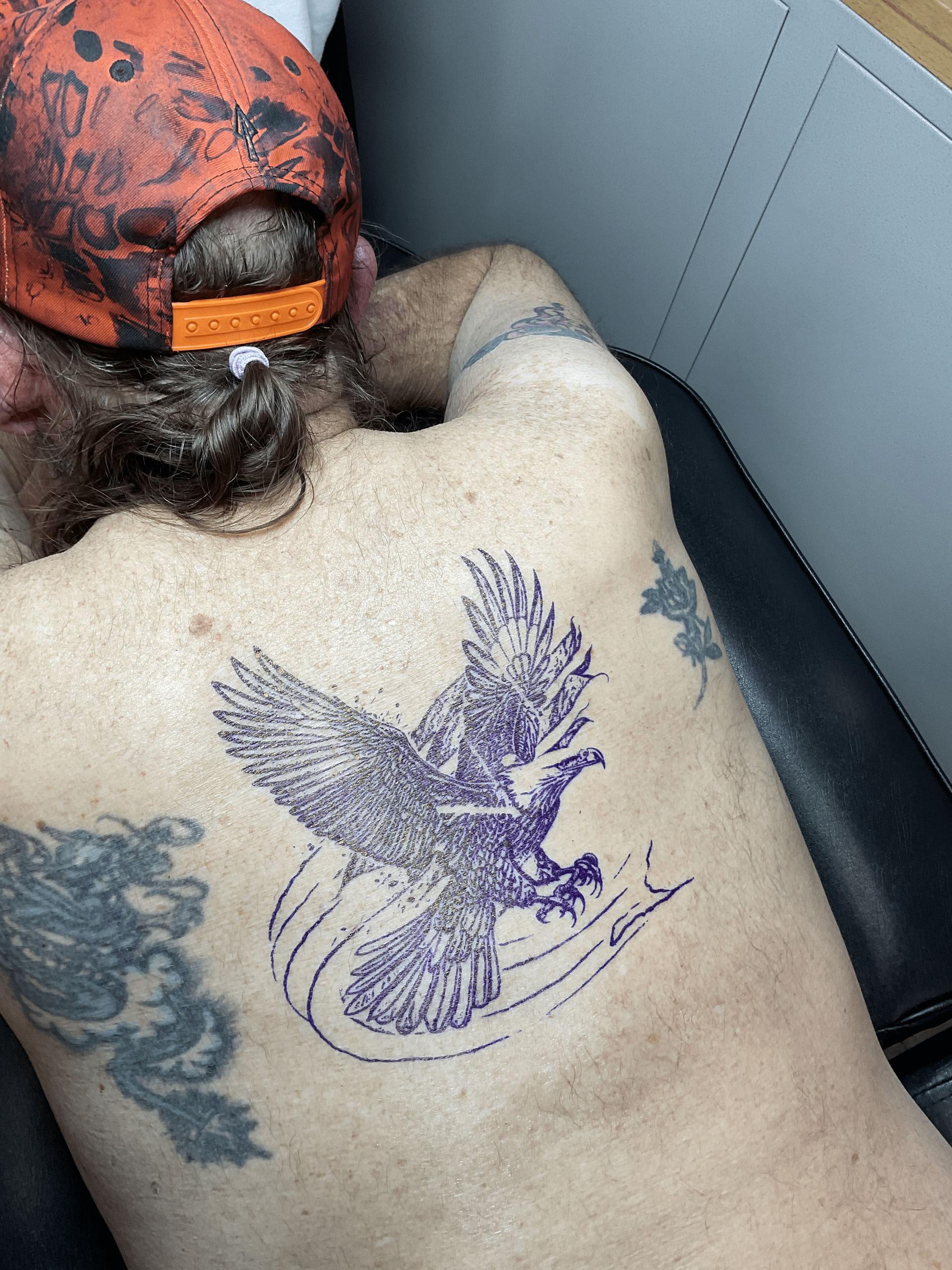 A tattoo by Brandon in Fort Worth, TX at The Bearded Moon Tattoo Studio