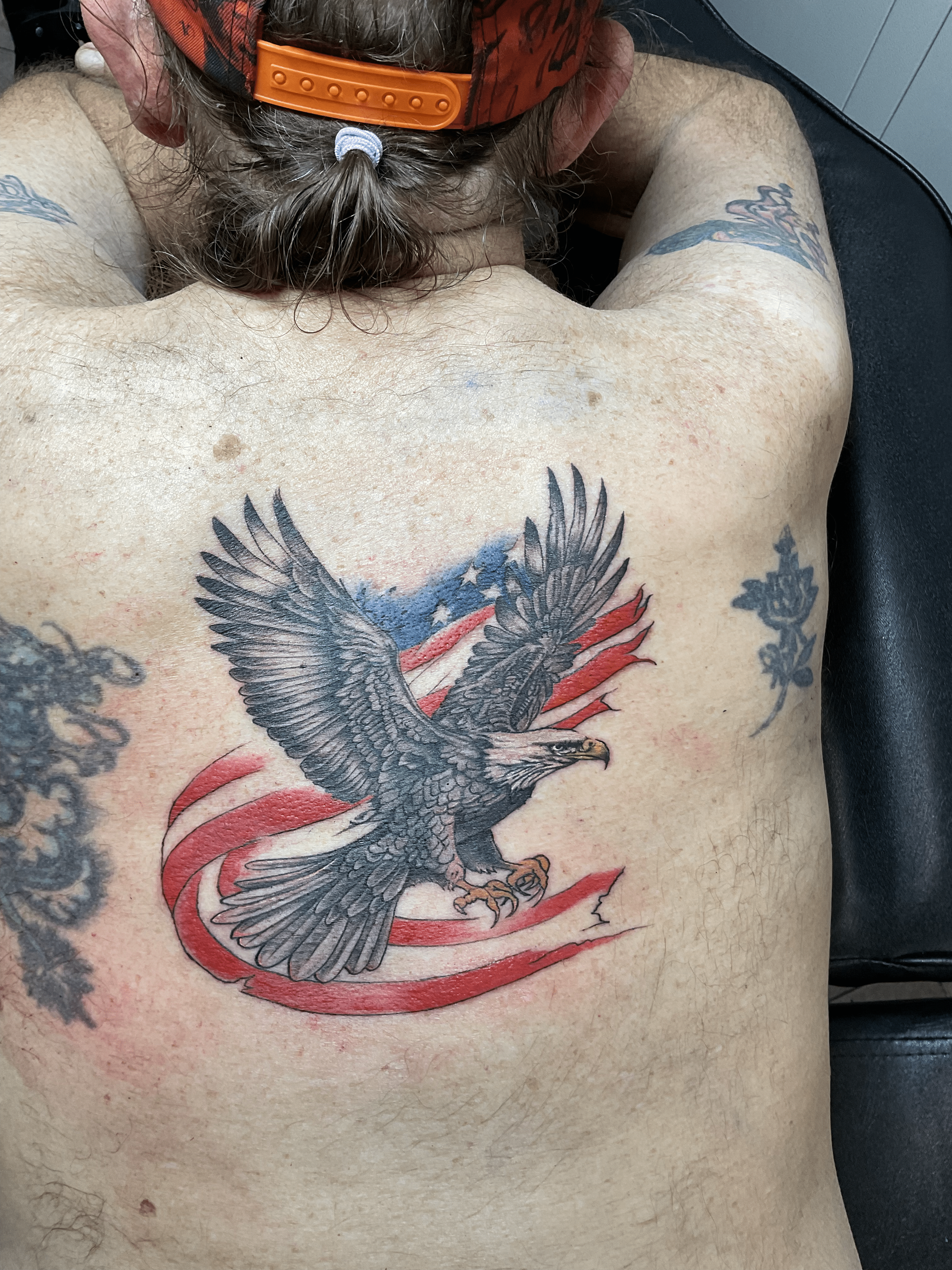 A tattoo by Brandon in Fort Worth, TX at The Bearded Moon Tattoo Studio