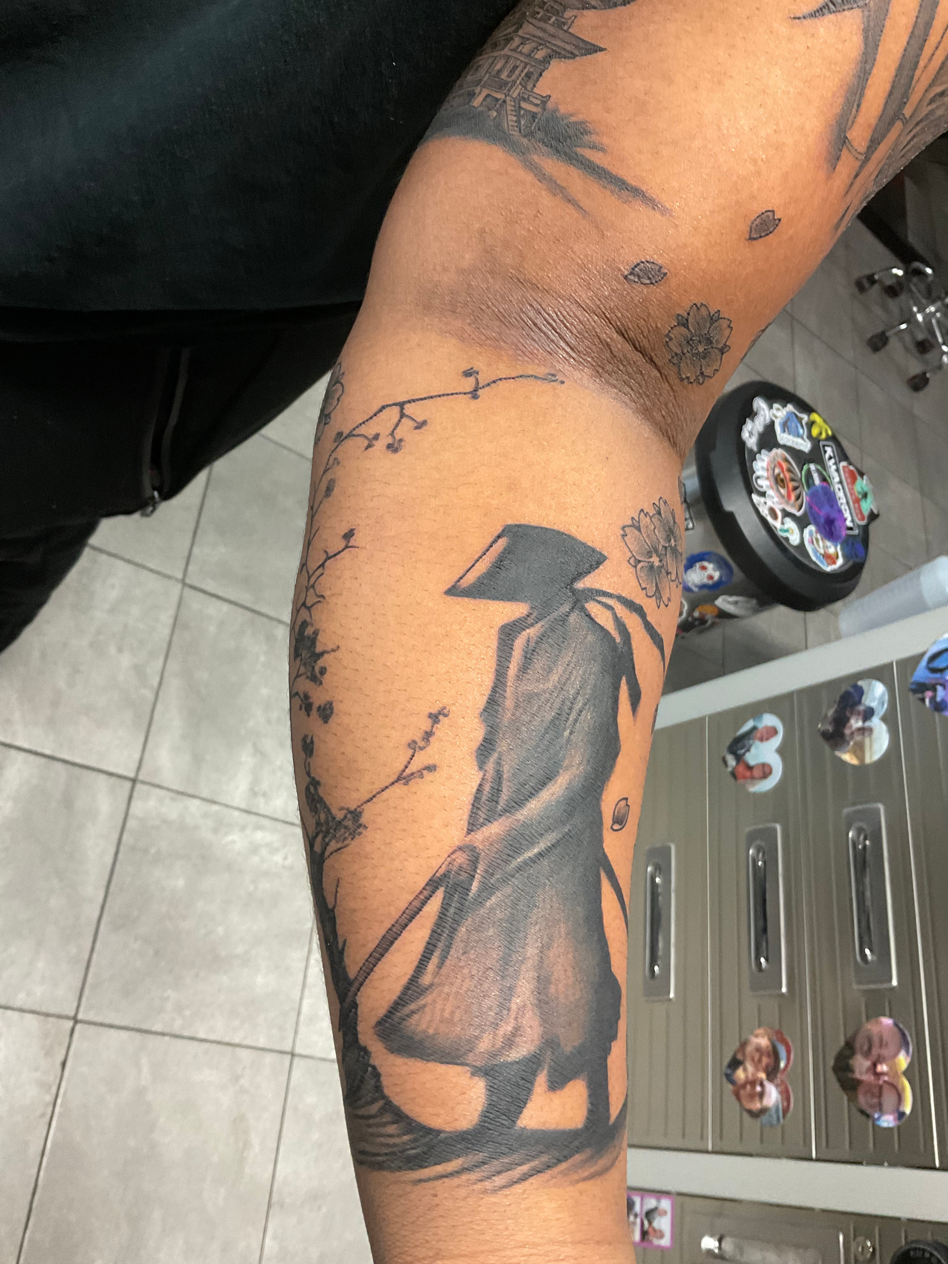 A tattoo by Brandon in Fort Worth, TX at The Bearded Moon Tattoo Studio