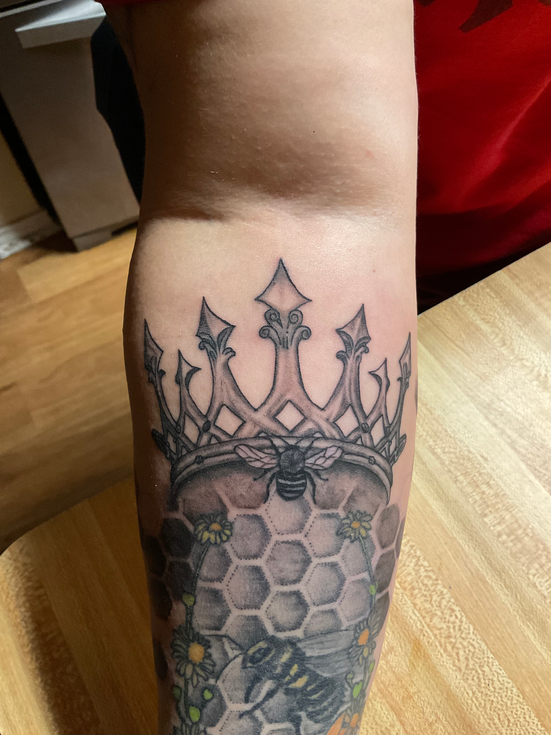 A tattoo by Brandon in Fort Worth, TX at The Bearded Moon Tattoo Studio