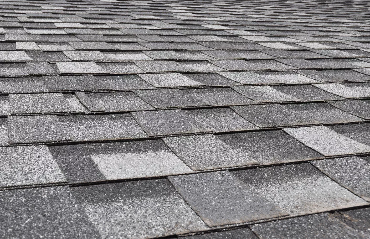 New gray architectural asphalt shingles installed on a Havre de Grace, MD home