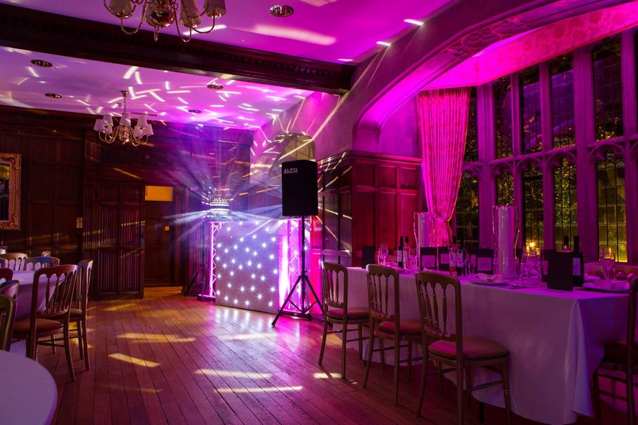 A small est-up in one of our smaller venues but still very effective