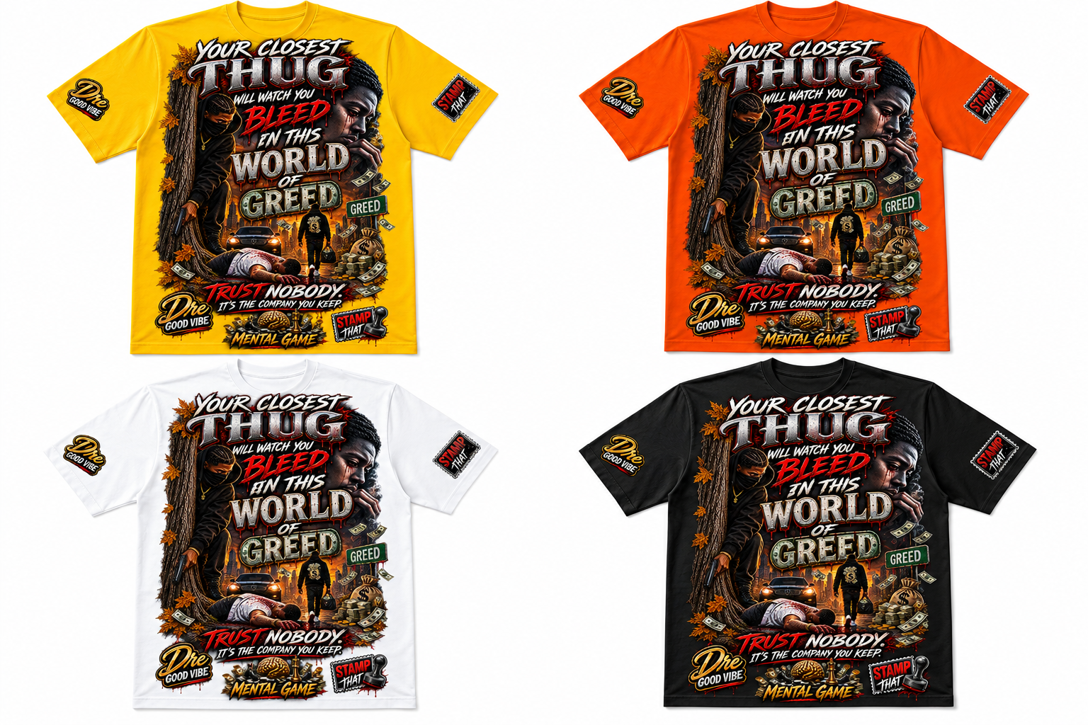World of Greed Tshirt