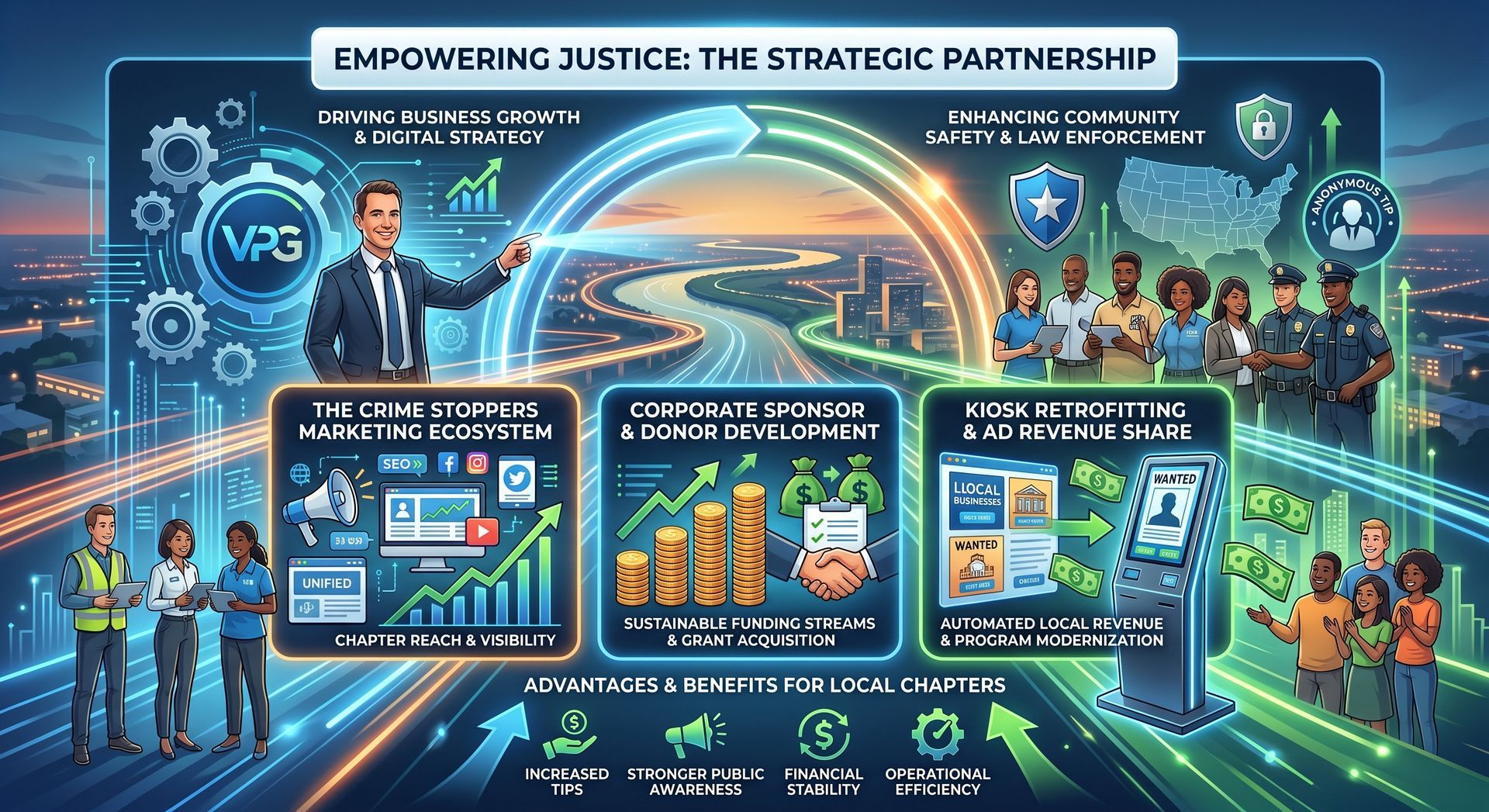 Crime Stoppers marketing services from Velocity Partners Group