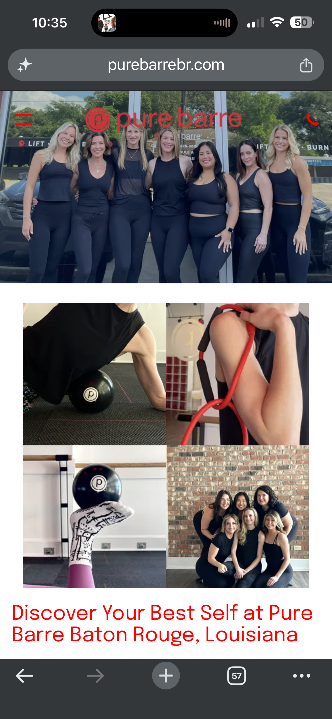 Studio Mini-Website